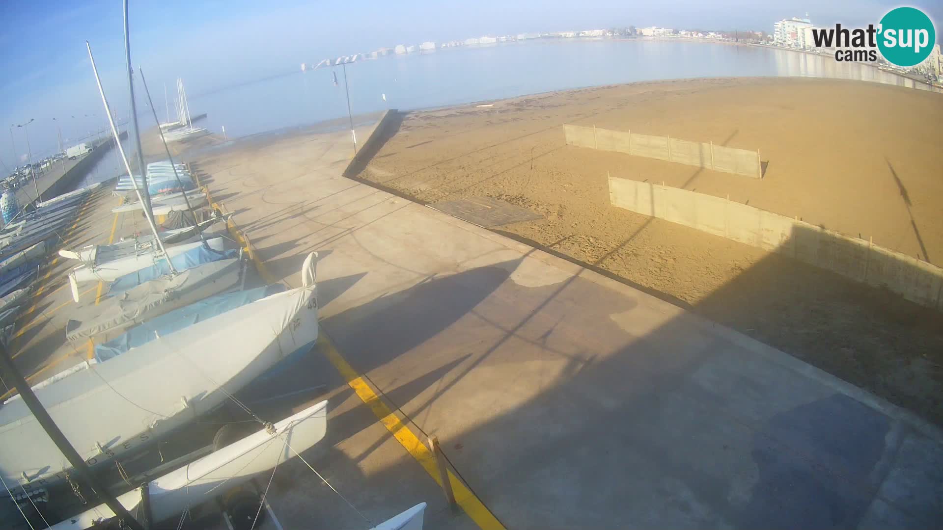 Webcam porto di Roses – Costa Brava – spiaggia La Perola