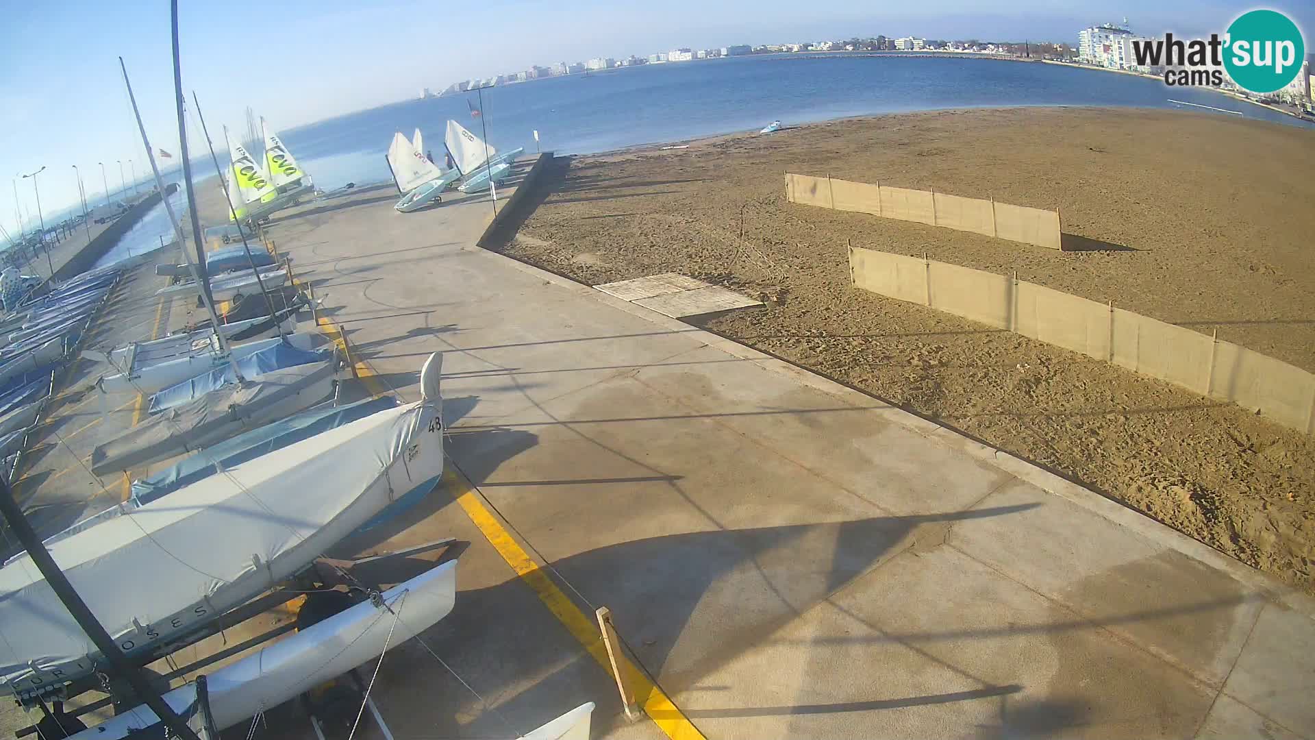 Webcam Hafen von Roses – Costa Brava – Strand La Perola