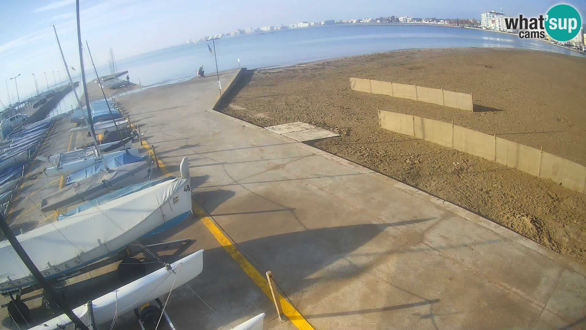 Web kamera Roses marina – Costa Brava – plaža La Perola