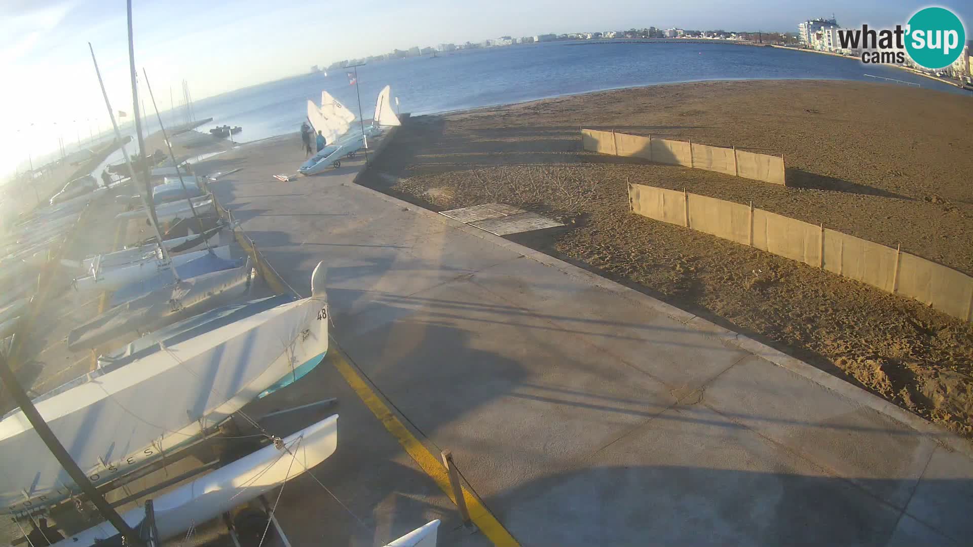 Web kamera Roses marina – Costa Brava – plaža La Perola
