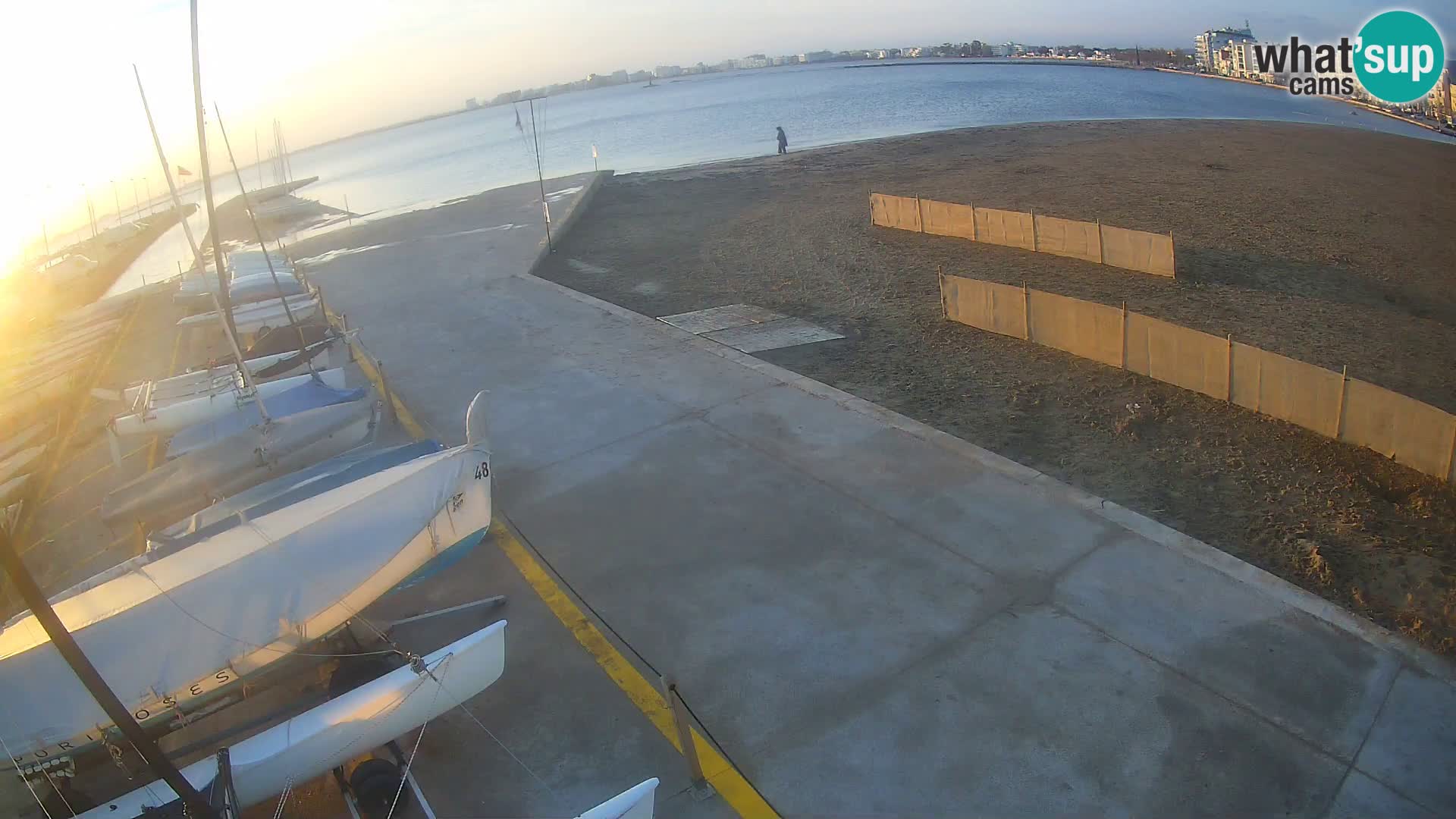 Kamera Roses marina – Costa Brava – plaža La Perola