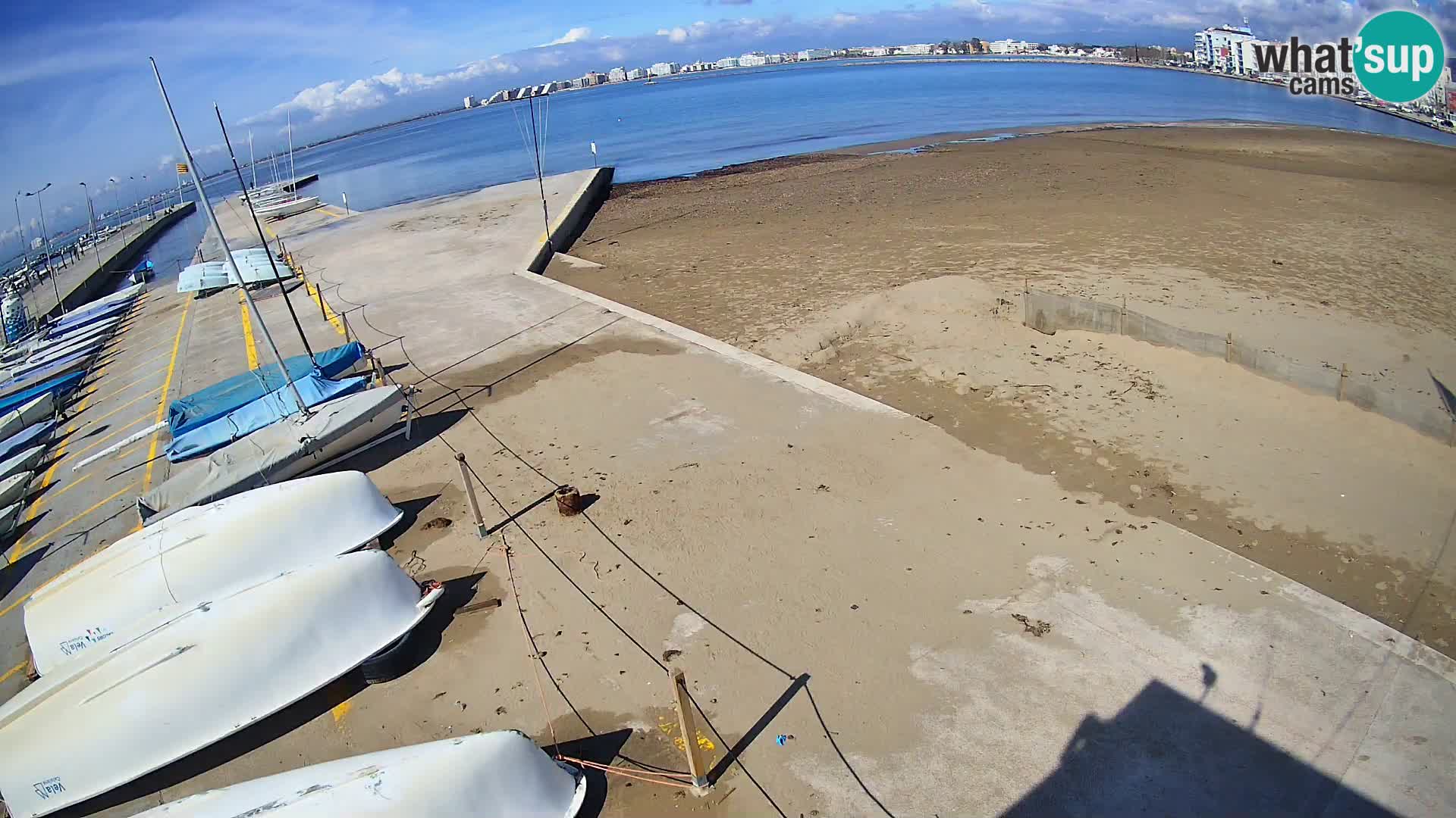 Roses webcam Port – Costa Brava – plage La Perola