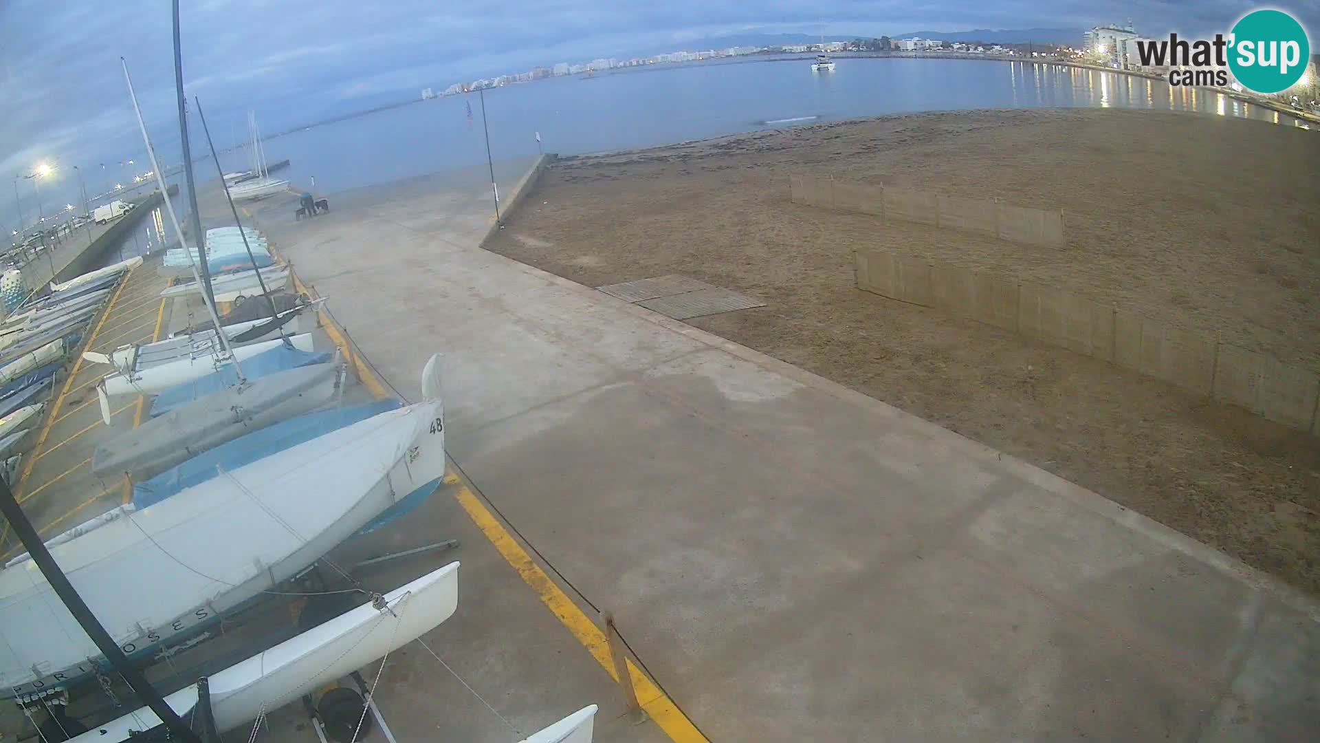 Webcam Hafen von Roses – Costa Brava – Strand La Perola