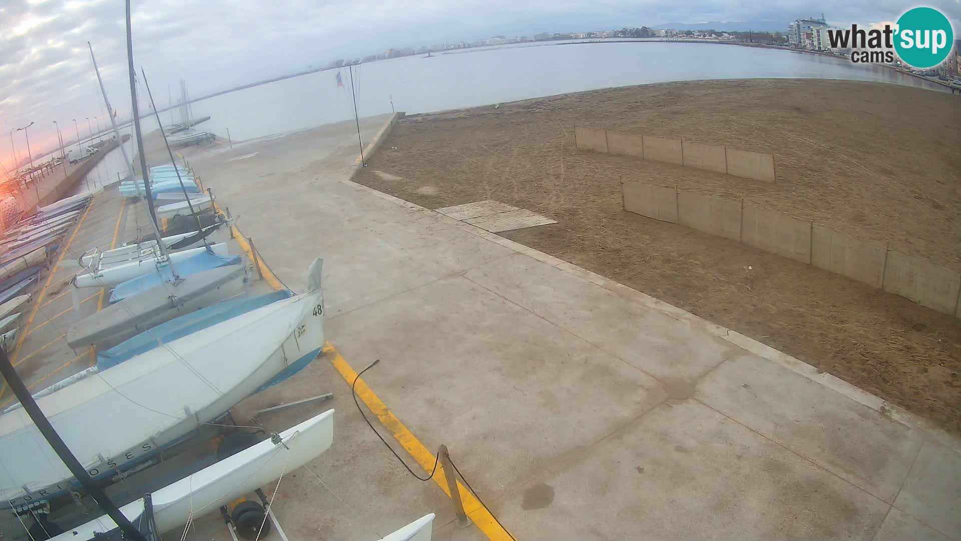 Webcam porto di Roses – Costa Brava – spiaggia La Perola