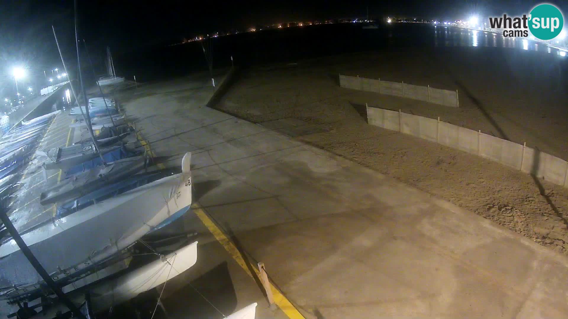 Roses webcam Port – Costa Brava – plage La Perola