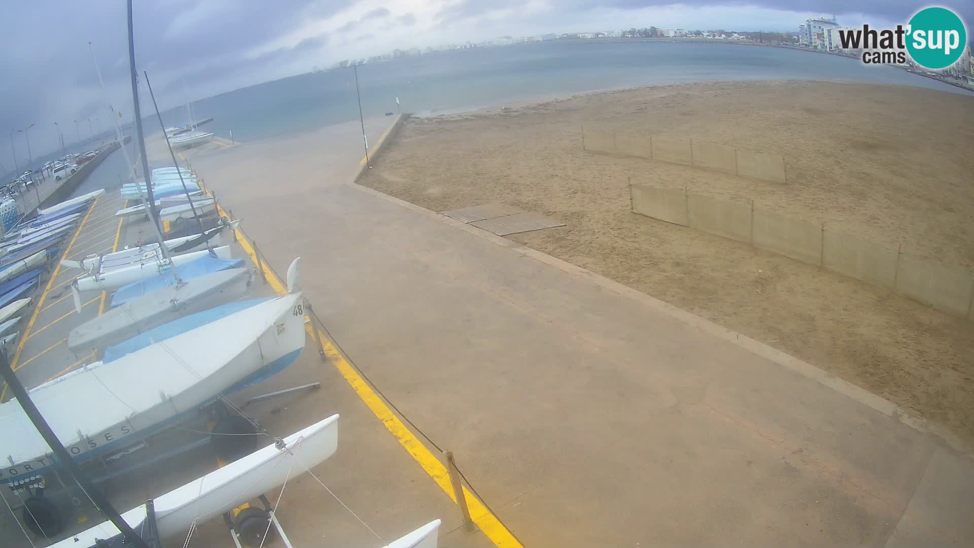 Kamera Roses marina – Costa Brava – plaža La Perola