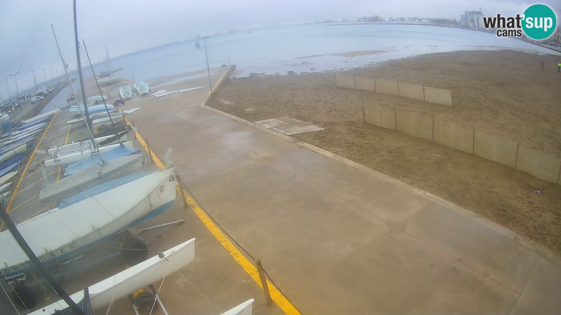 Webcam porto di Roses – Costa Brava – spiaggia La Perola