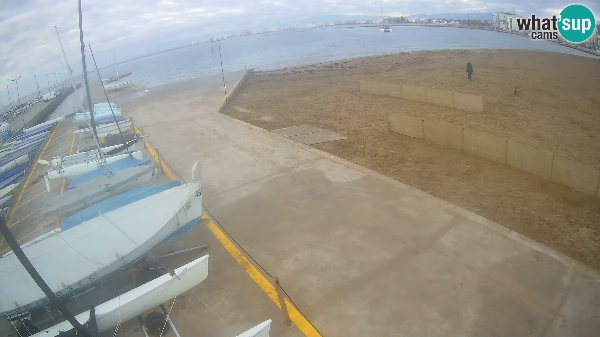 Webcam porto di Roses – Costa Brava – spiaggia La Perola