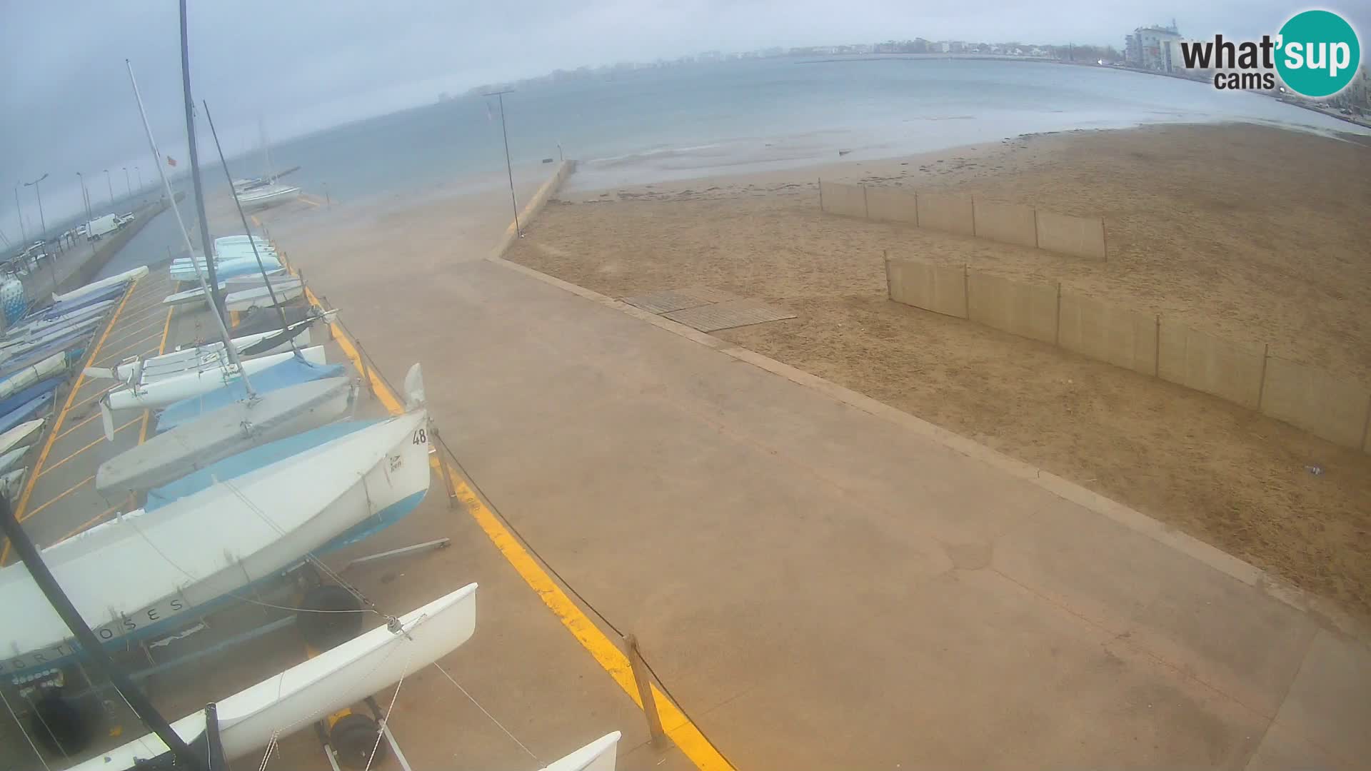 Webcam porto di Roses – Costa Brava – spiaggia La Perola