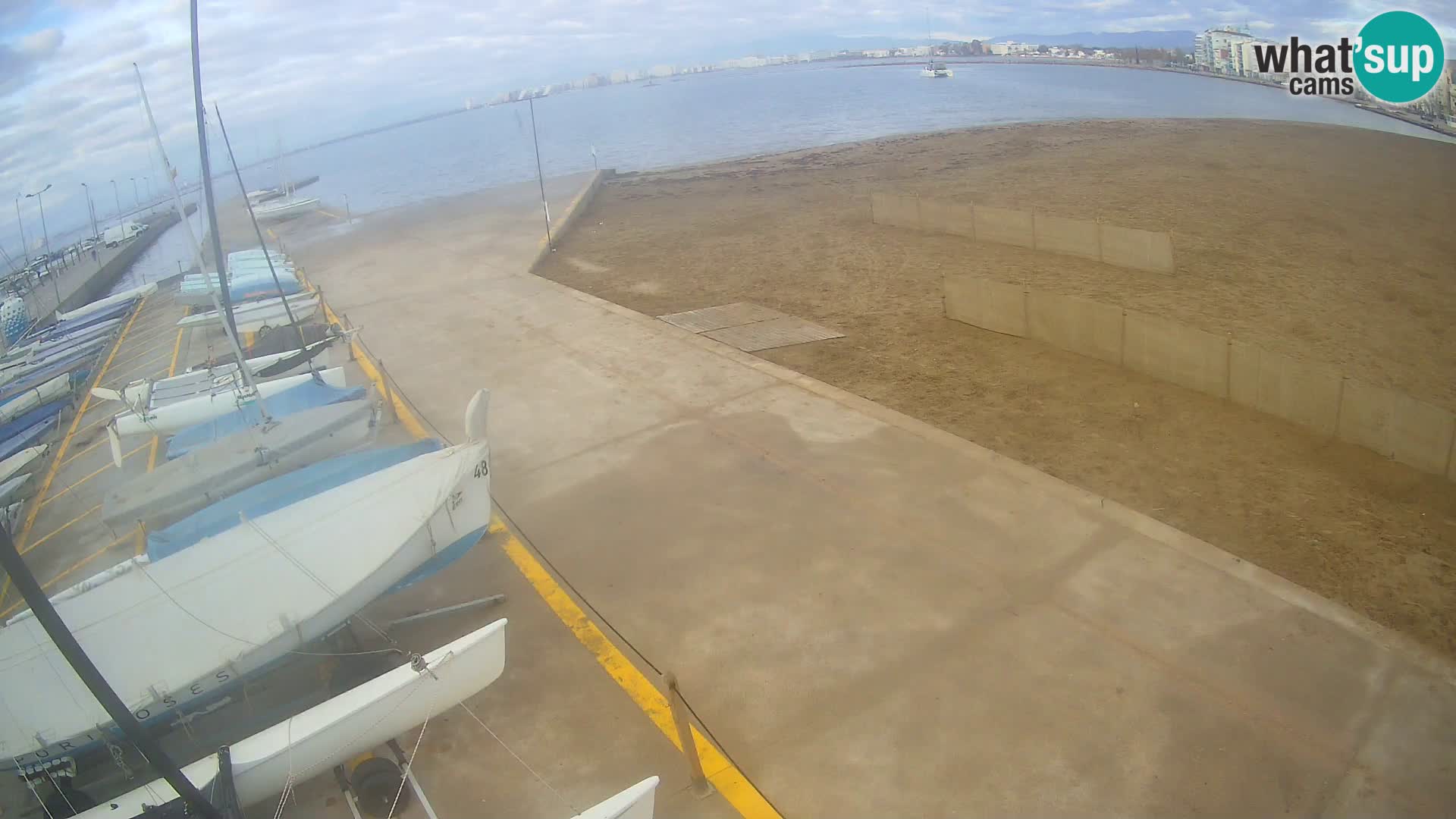 Kamera Roses marina – Costa Brava – plaža La Perola