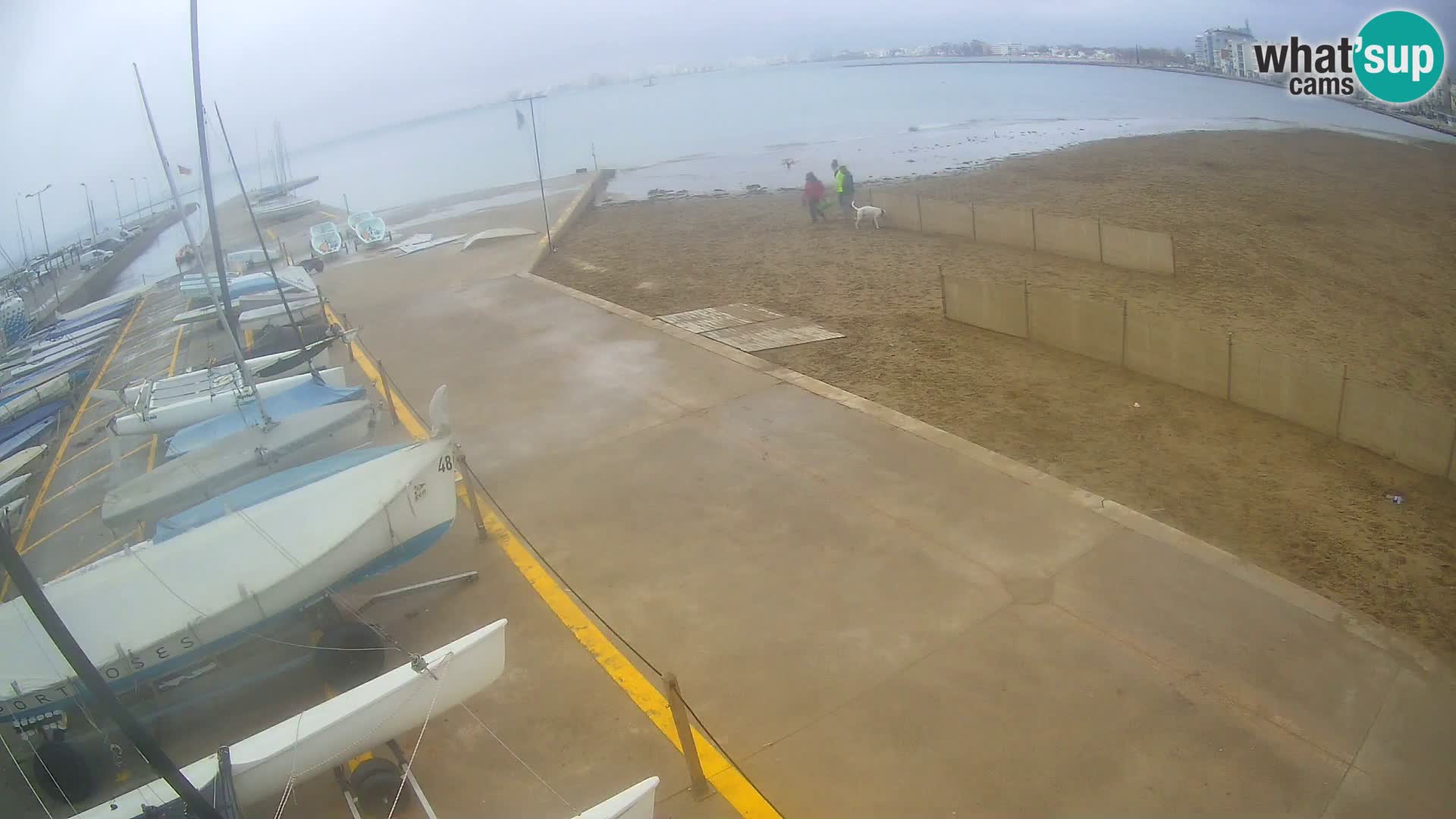 Webcam porto di Roses – Costa Brava – spiaggia La Perola