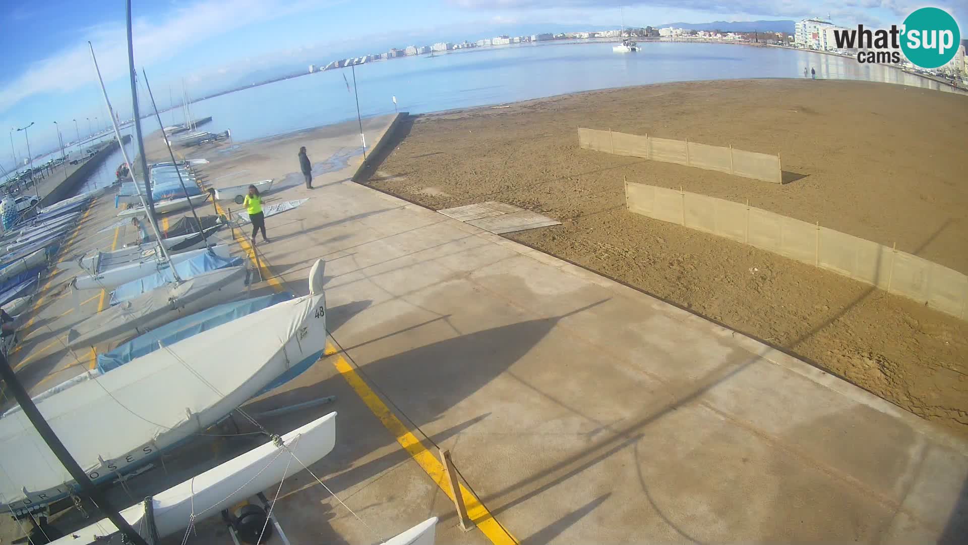 Webcam Port of Roses – Costa Brava – La Perola Beach