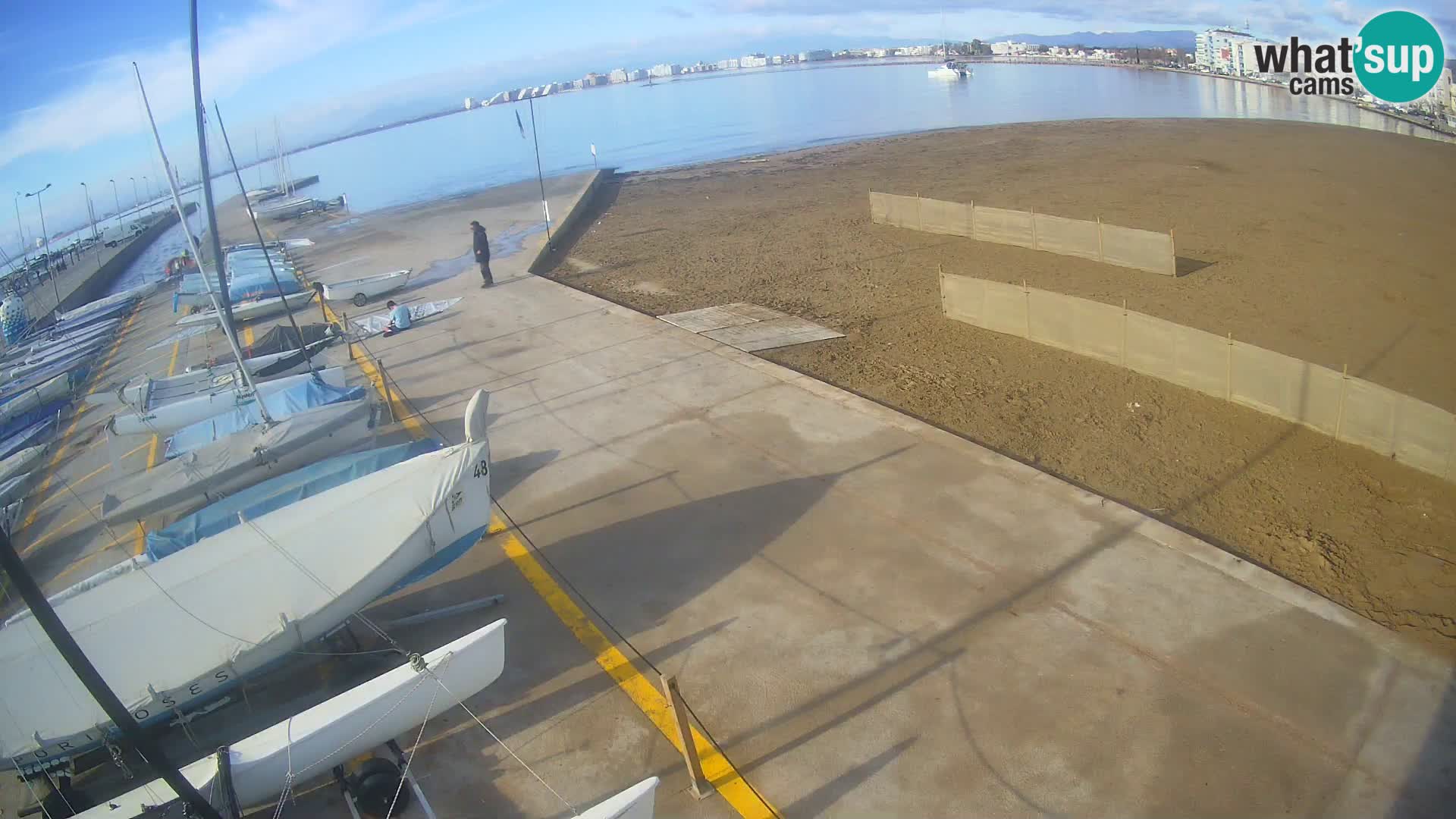 Webcam Port of Roses – Costa Brava – La Perola Beach