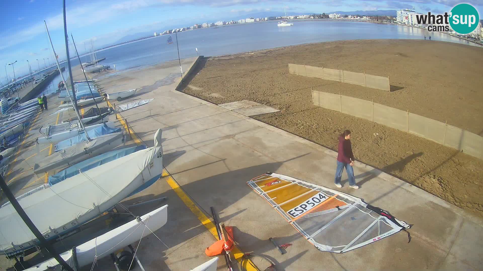 Webcam Port of Roses – Costa Brava – La Perola Beach