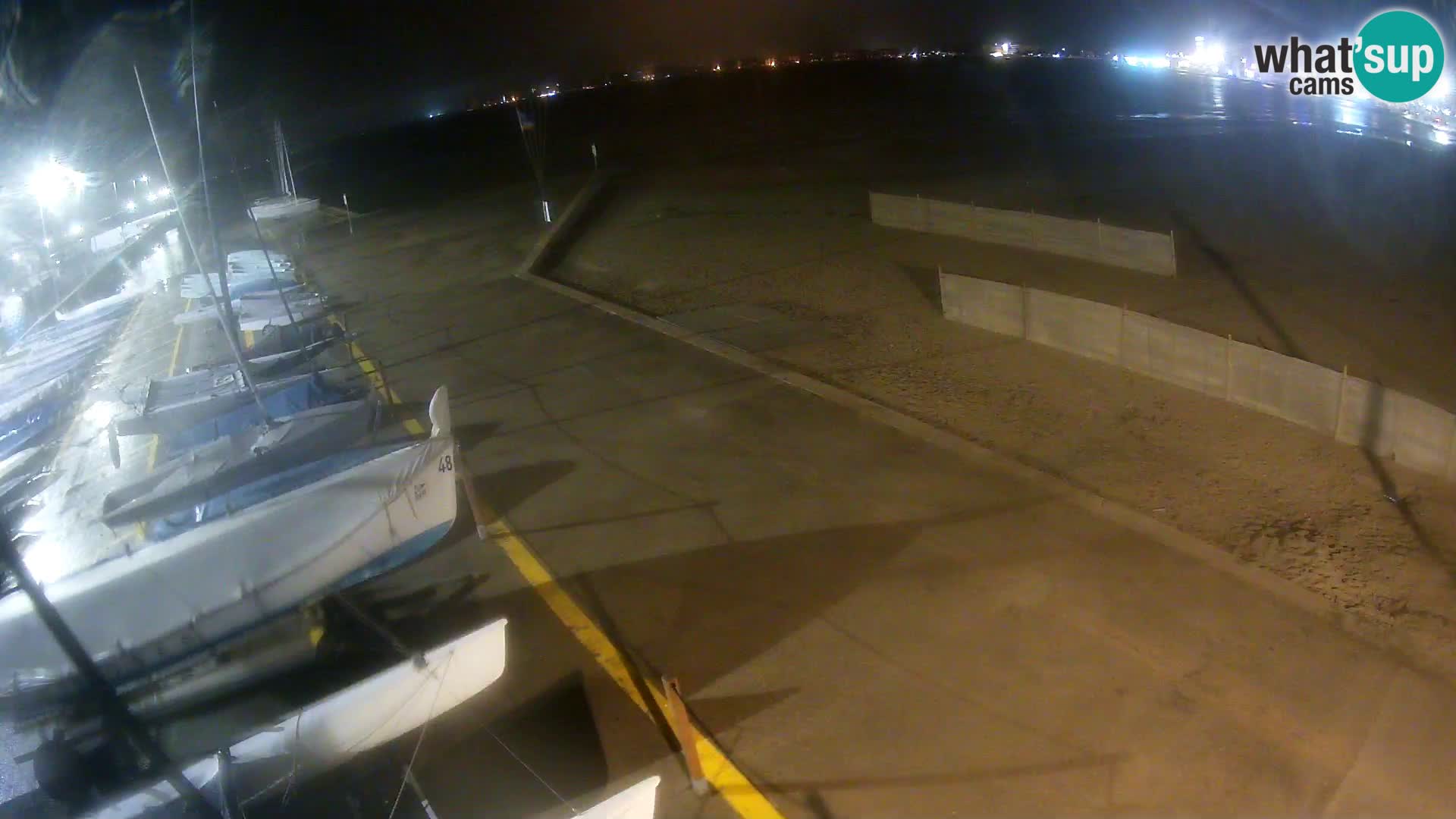 Webcam porto di Roses – Costa Brava – spiaggia La Perola