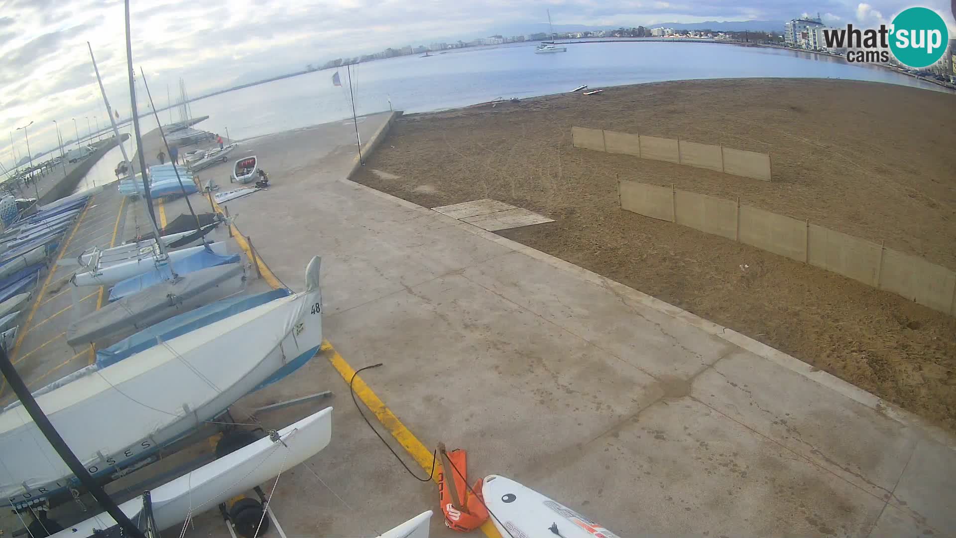 Webcam porto di Roses – Costa Brava – spiaggia La Perola