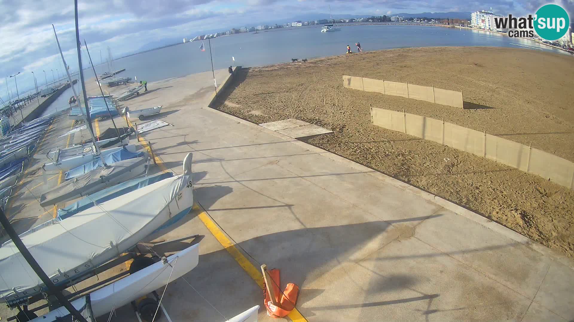 Webcam Hafen von Roses – Costa Brava – Strand La Perola