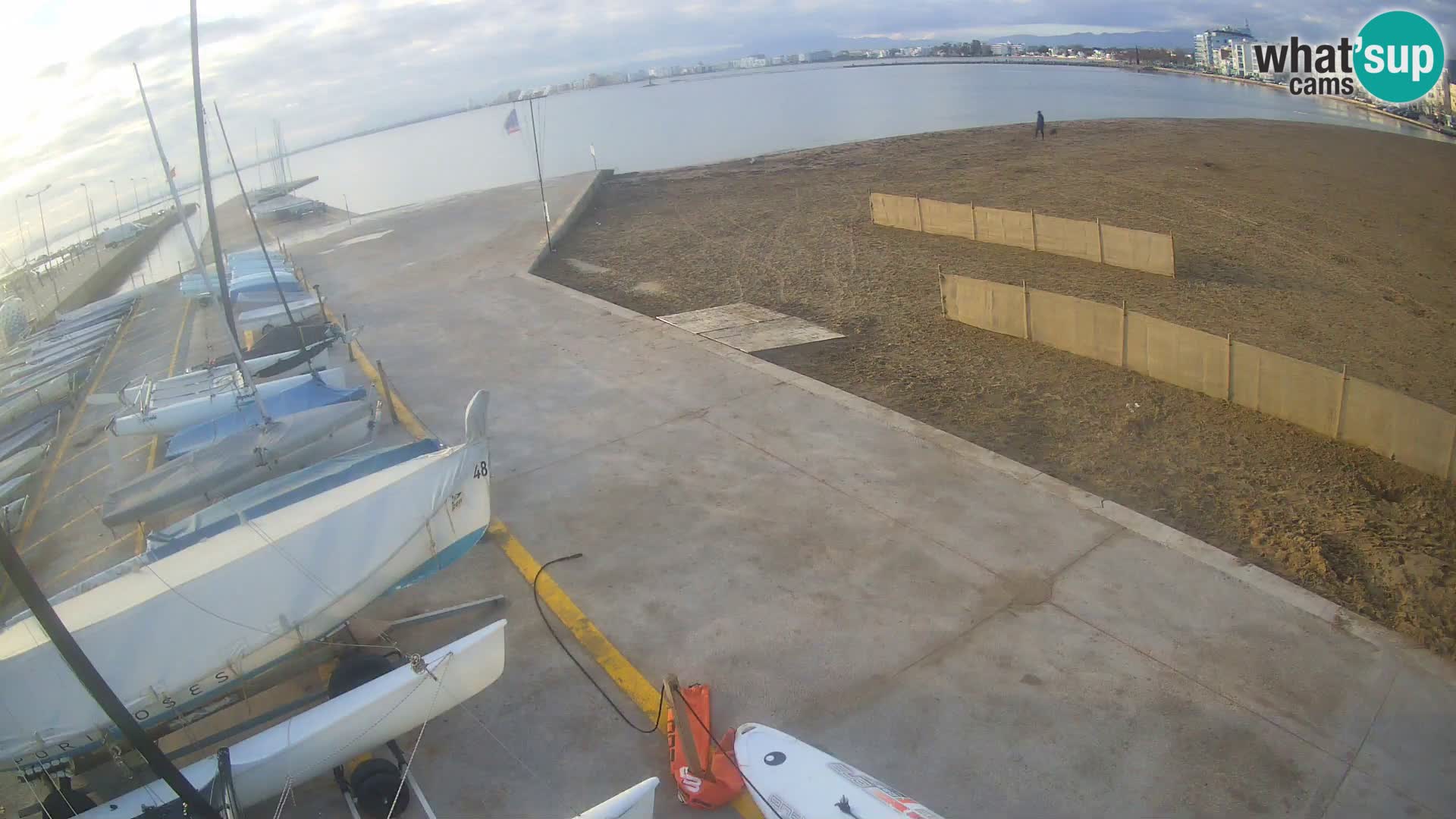 Webcam porto di Roses – Costa Brava – spiaggia La Perola