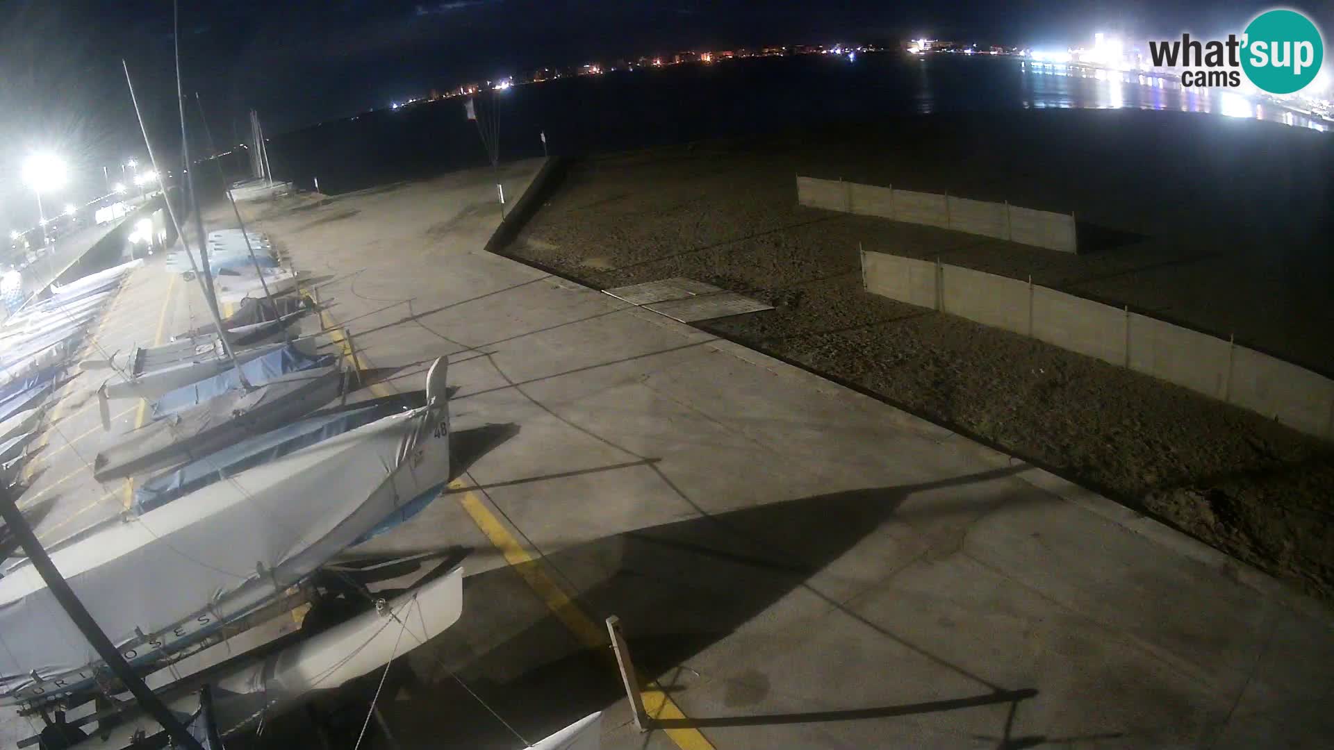 Webcam Hafen von Roses – Costa Brava – Strand La Perola