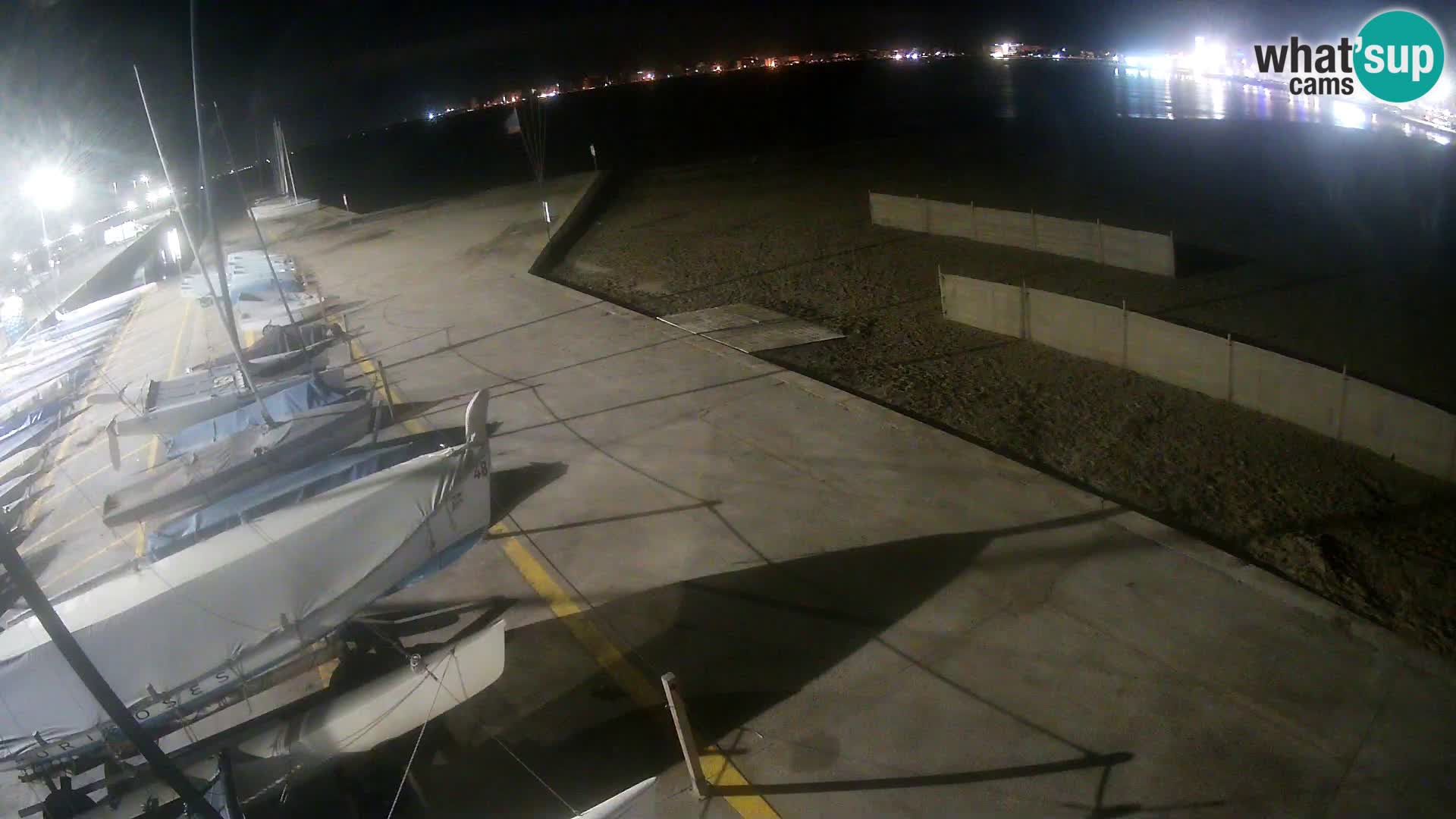 Webcam porto di Roses – Costa Brava – spiaggia La Perola