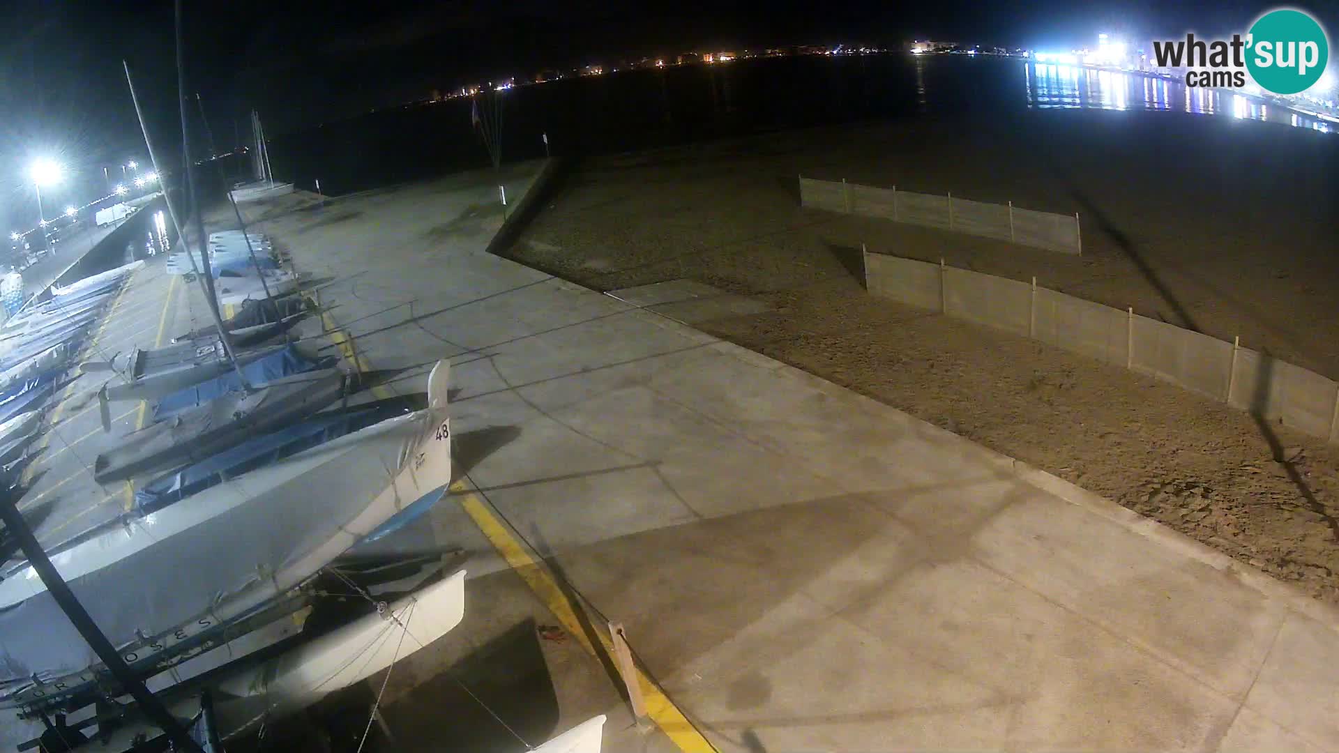 Webcam Hafen von Roses – Costa Brava – Strand La Perola