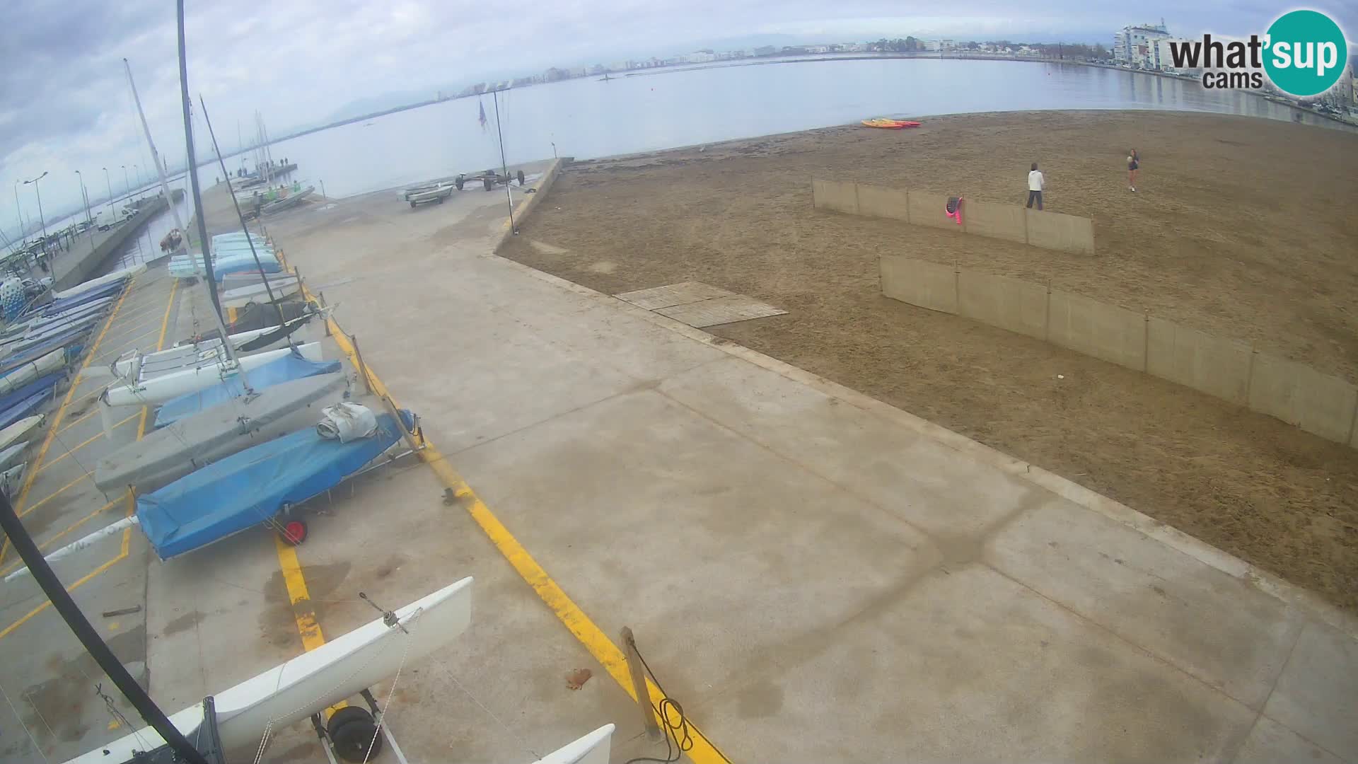 Roses webcam Port – Costa Brava – plage La Perola