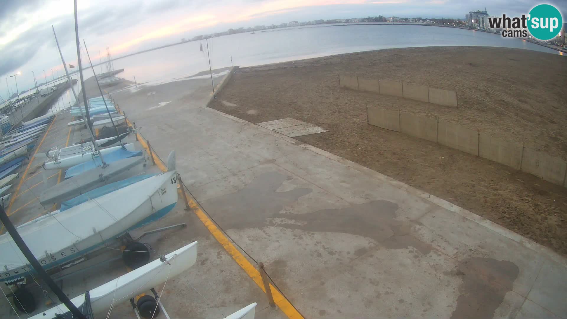 Webcam porto di Roses – Costa Brava – spiaggia La Perola