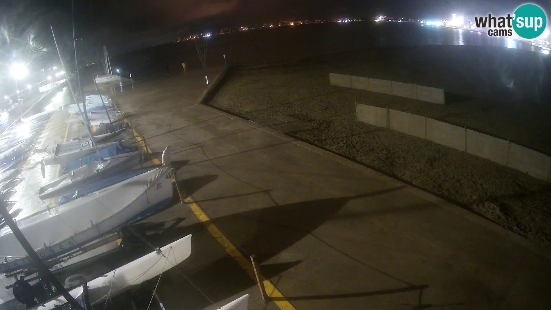 Webcam porto di Roses – Costa Brava – spiaggia La Perola