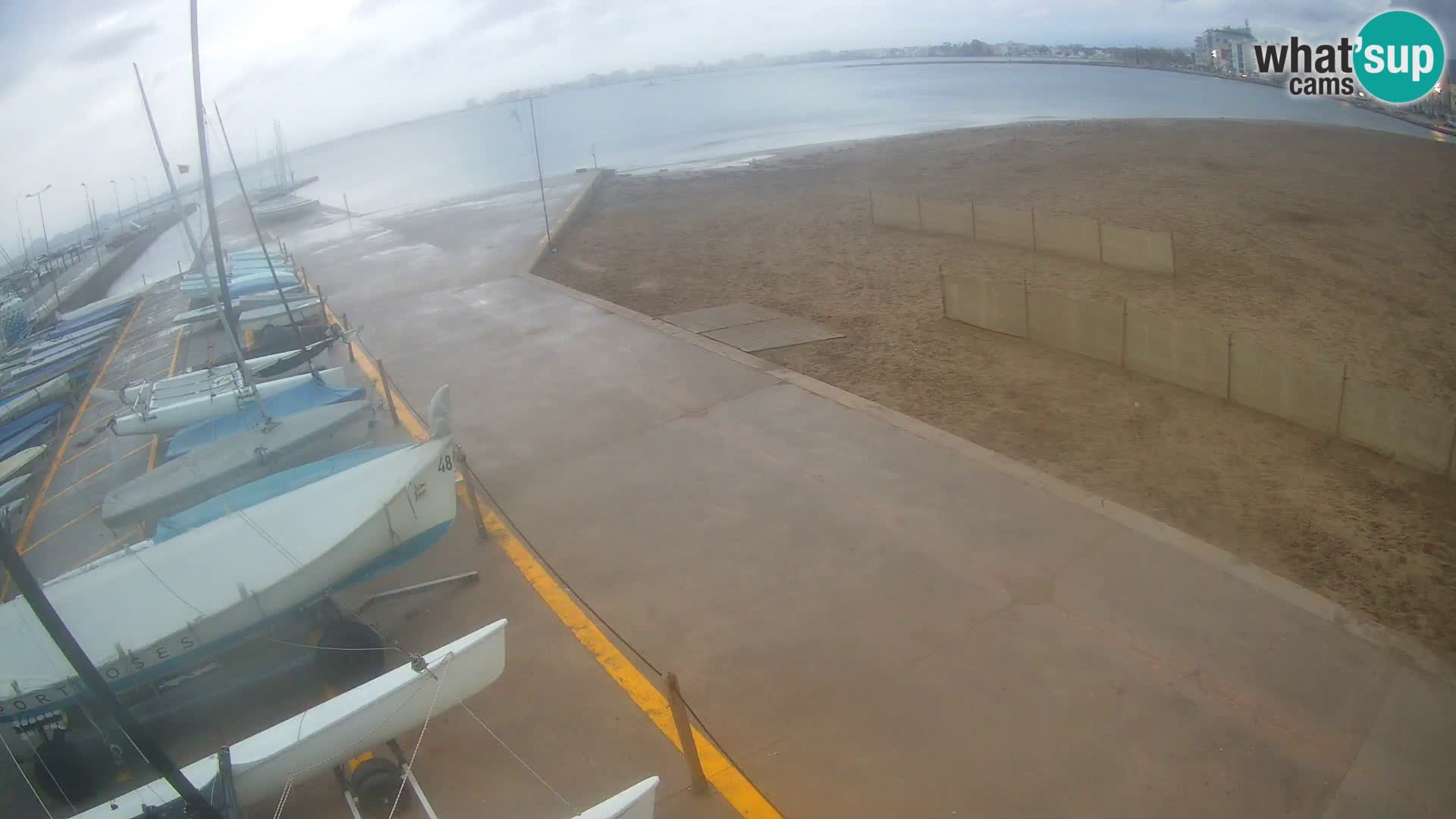 Kamera Roses marina – Costa Brava – plaža La Perola