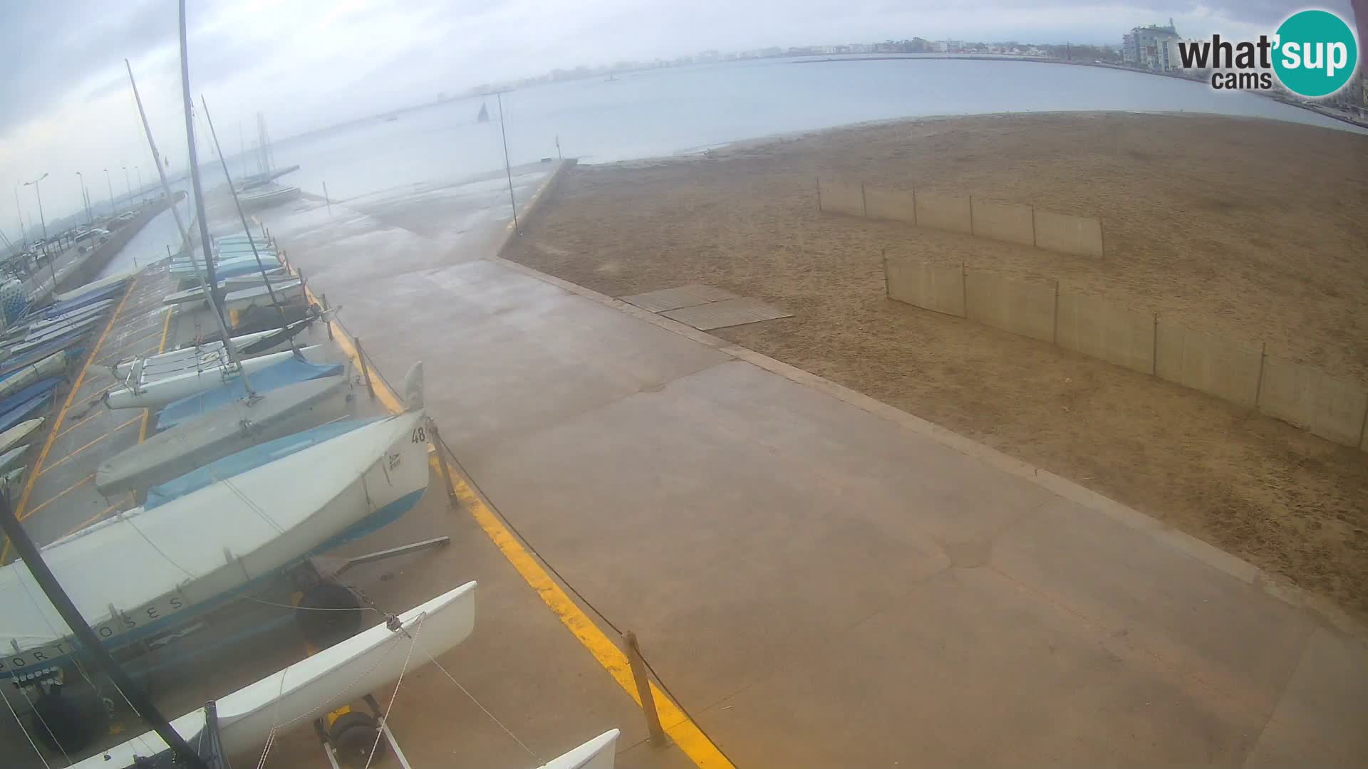 Roses webcam Port – Costa Brava – plage La Perola