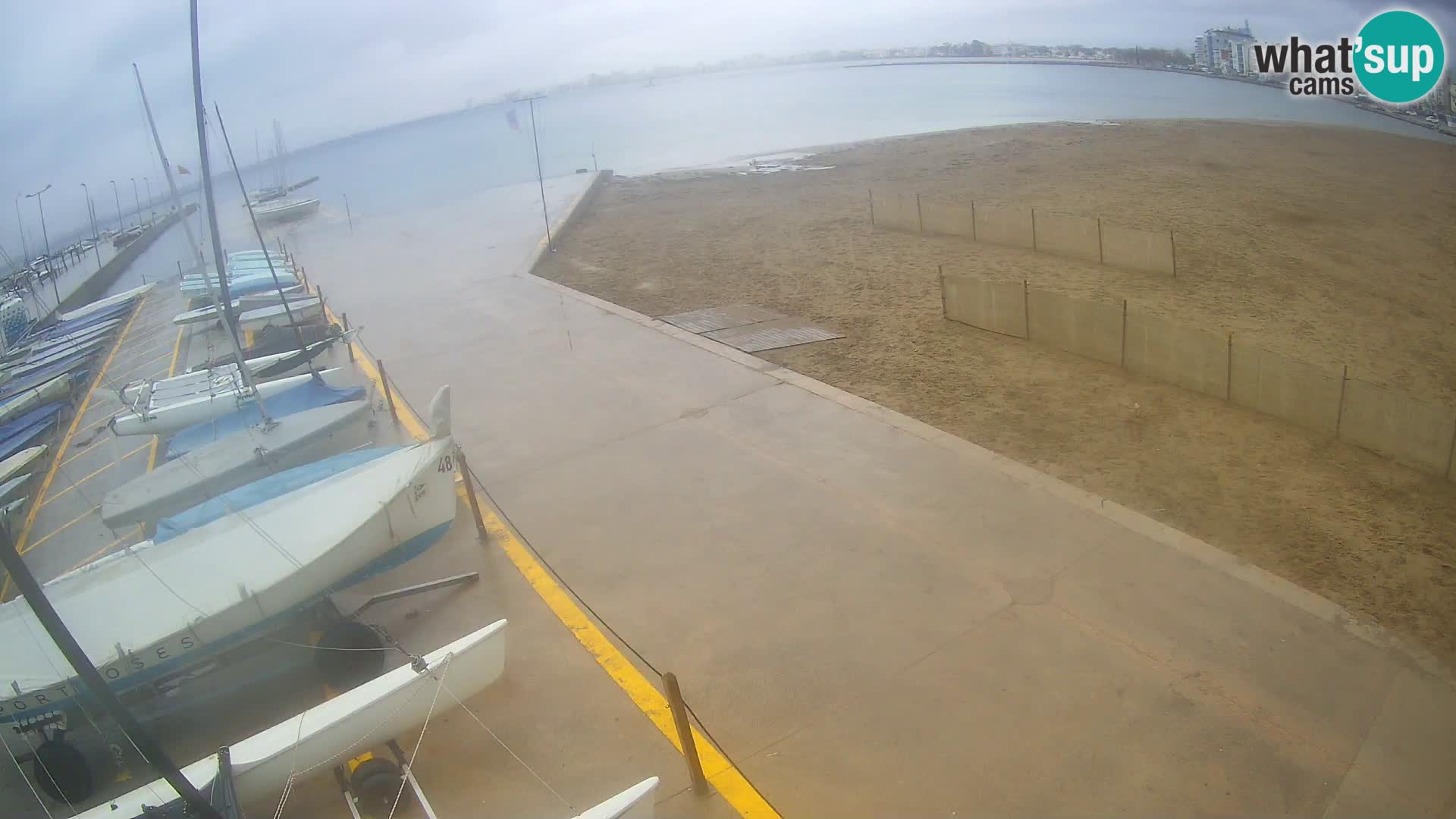 Webcam Port of Roses – Costa Brava – La Perola Beach