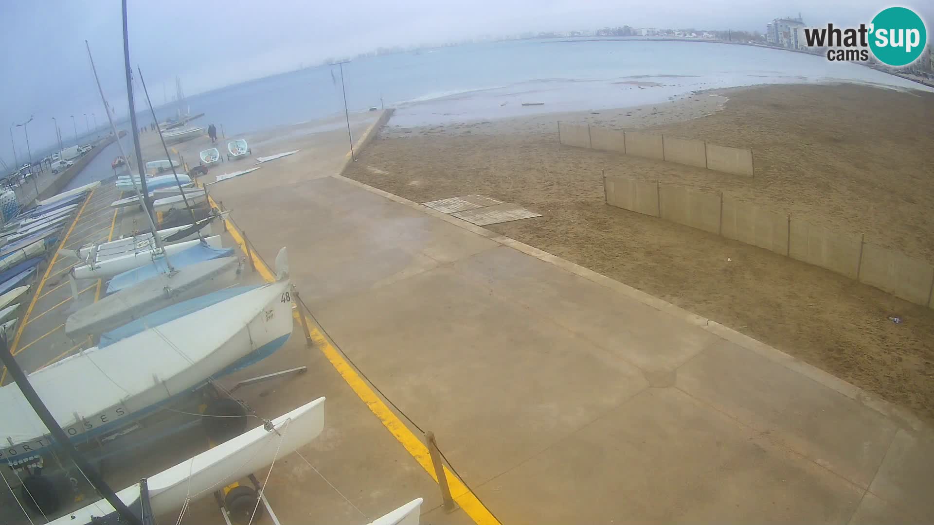 Webcam porto di Roses – Costa Brava – spiaggia La Perola