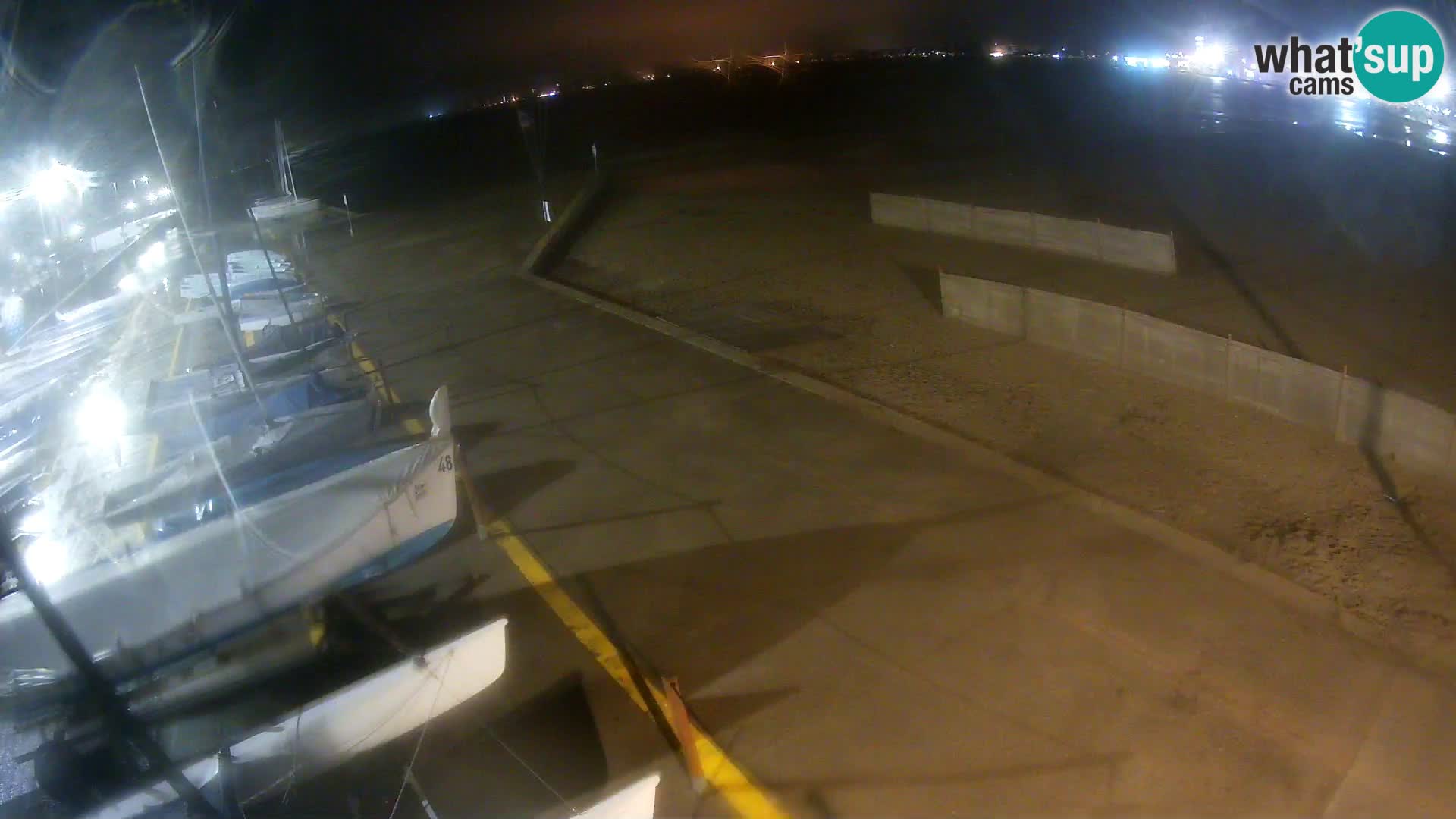 Roses webcam Port – Costa Brava – plage La Perola