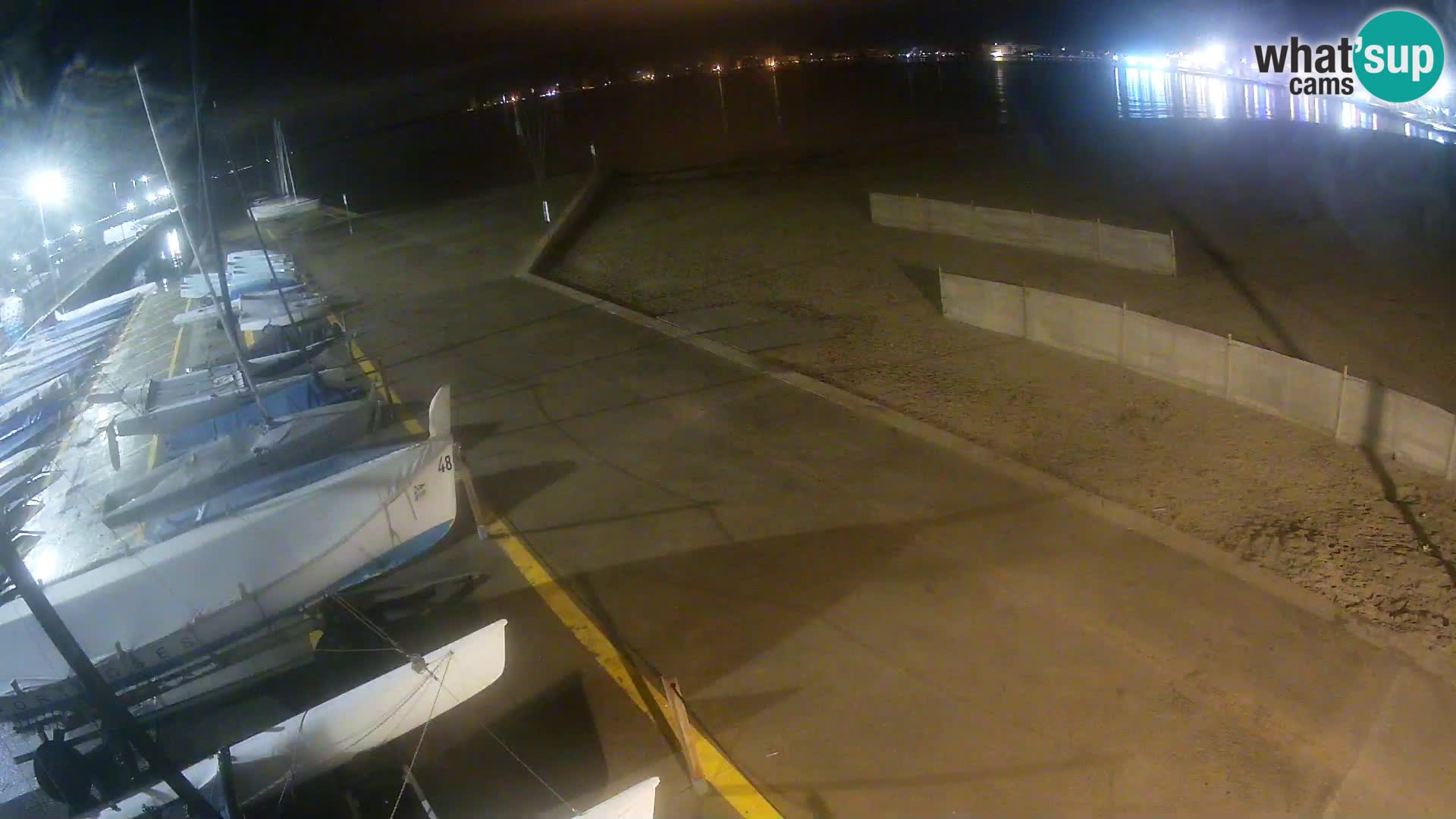 Webcam porto di Roses – Costa Brava – spiaggia La Perola