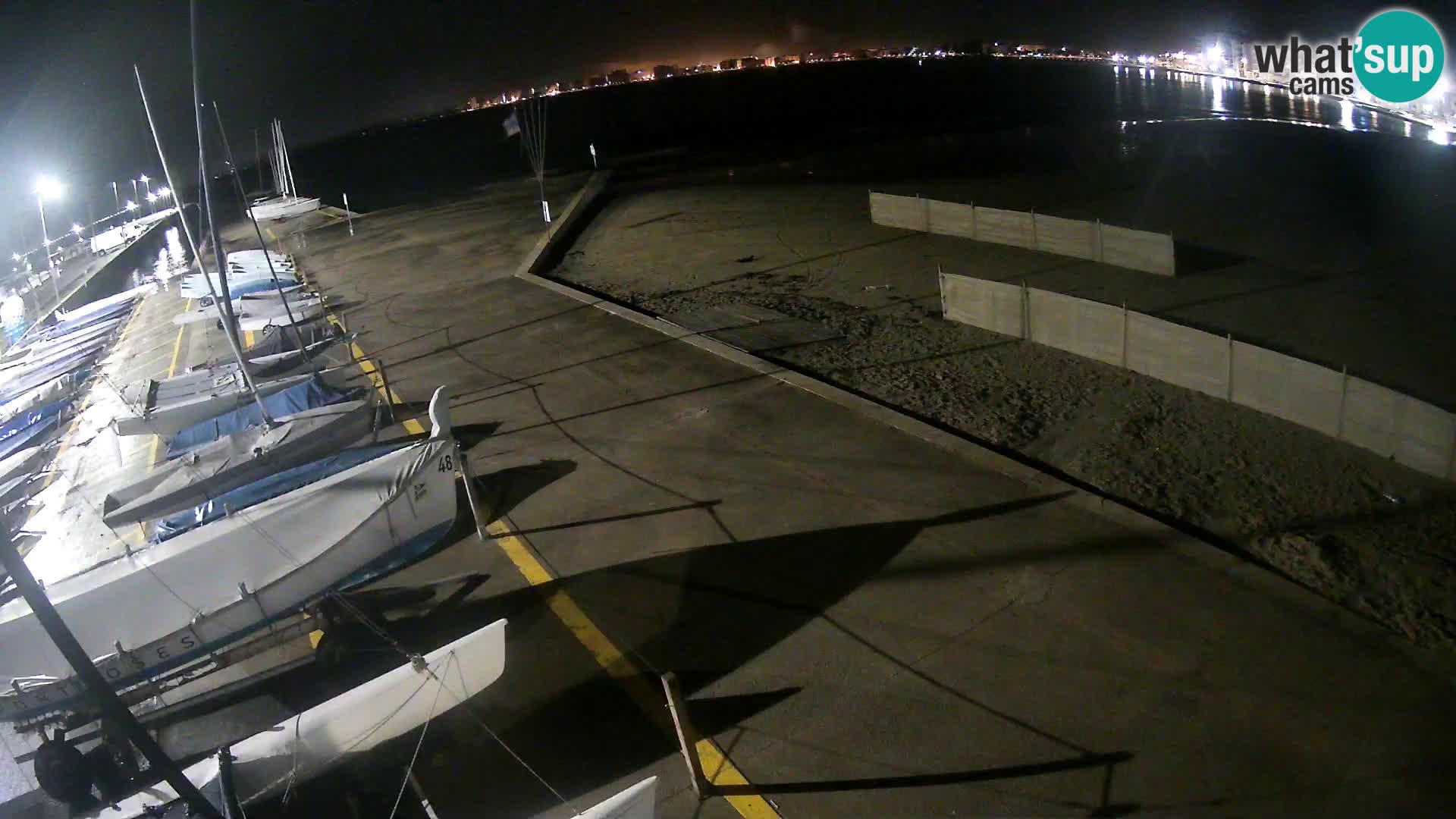 Webcam porto di Roses – Costa Brava – spiaggia La Perola