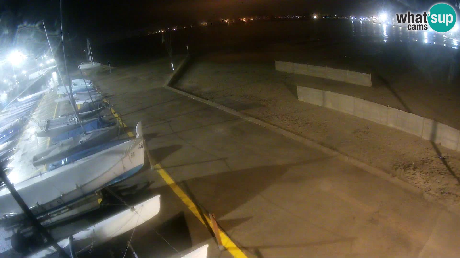 Roses webcam Port – Costa Brava – plage La Perola