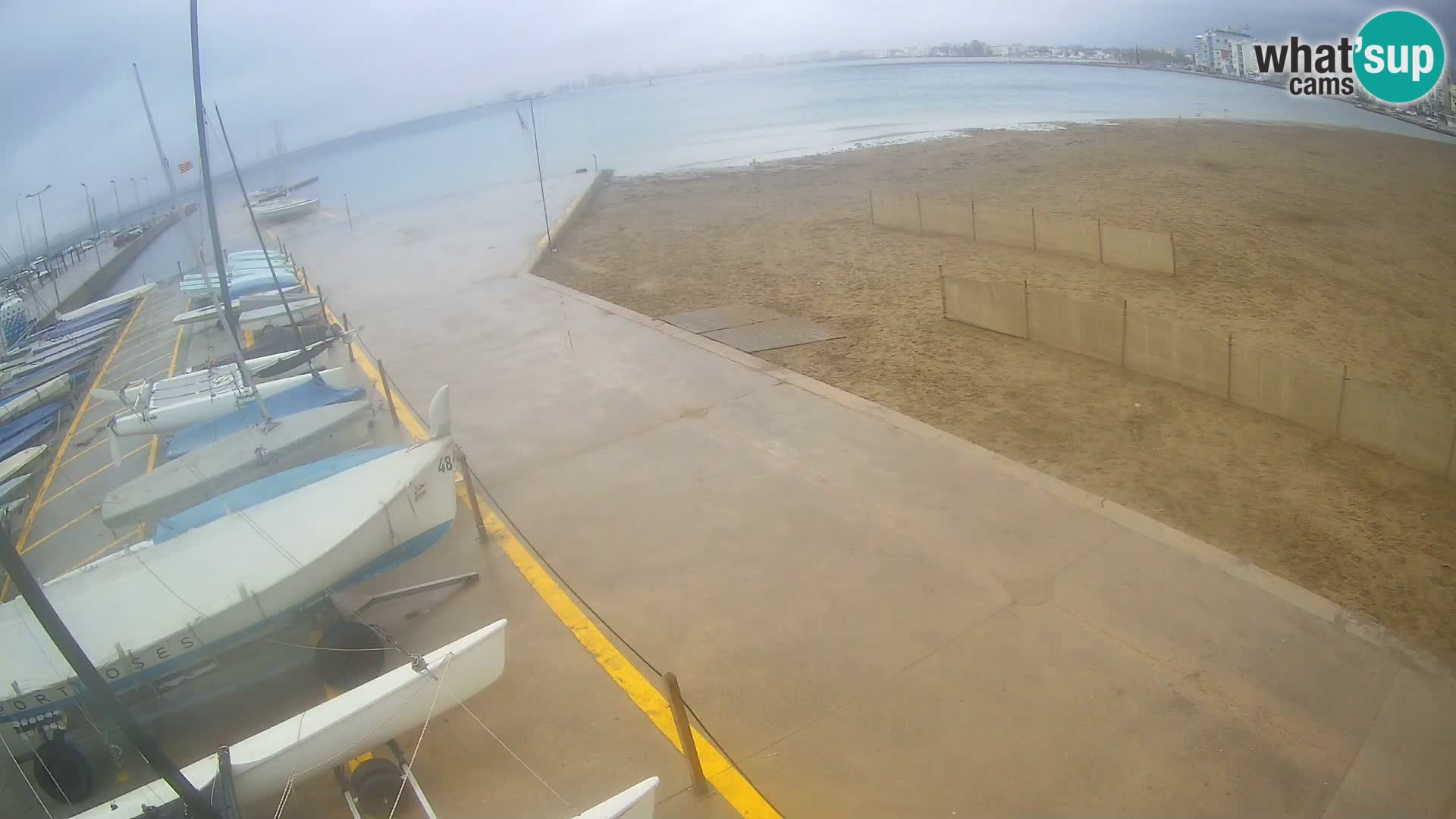 Webcam Hafen von Roses – Costa Brava – Strand La Perola