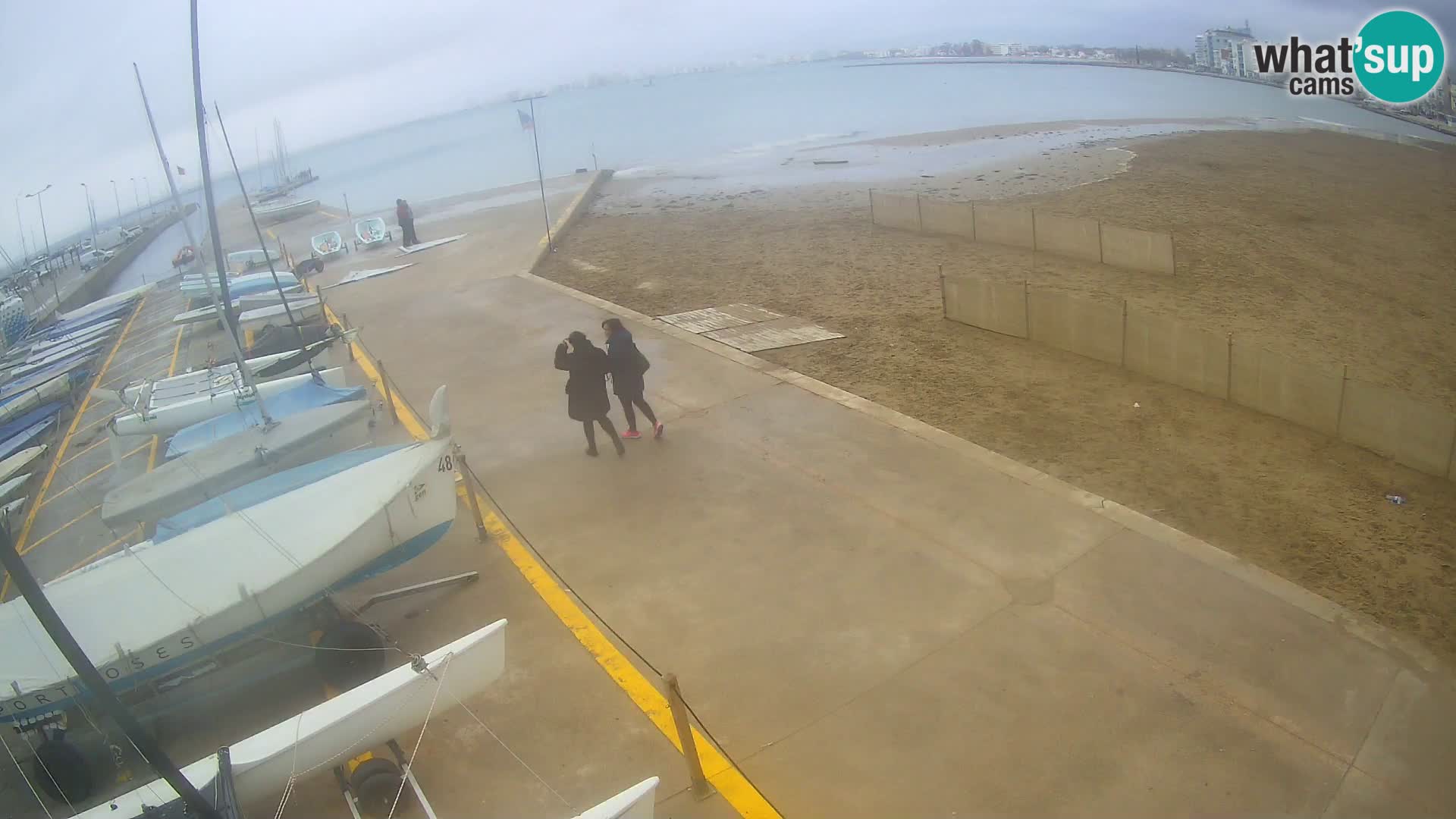 Webcam Hafen von Roses – Costa Brava – Strand La Perola