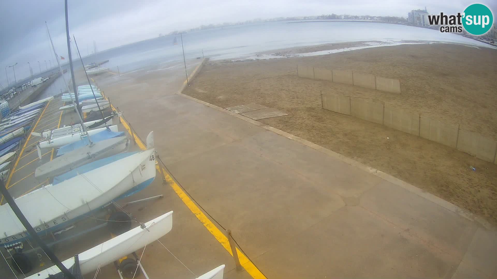 Kamera Roses marina – Costa Brava – plaža La Perola