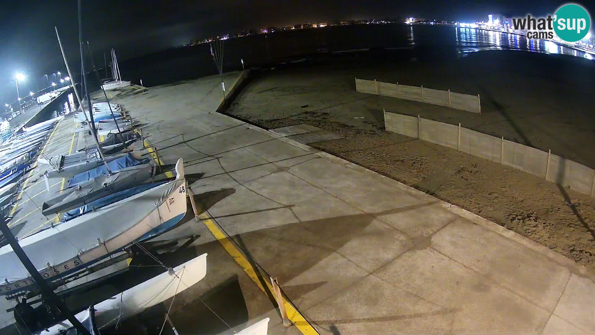 Webcam Port of Roses – Costa Brava – La Perola Beach