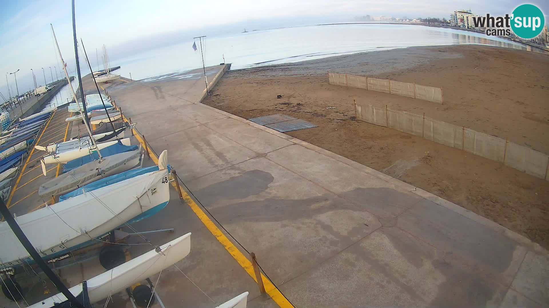 Web kamera Roses marina – Costa Brava – plaža La Perola