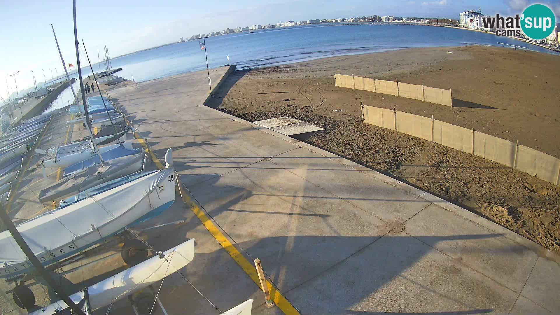 Webcam Hafen von Roses – Costa Brava – Strand La Perola