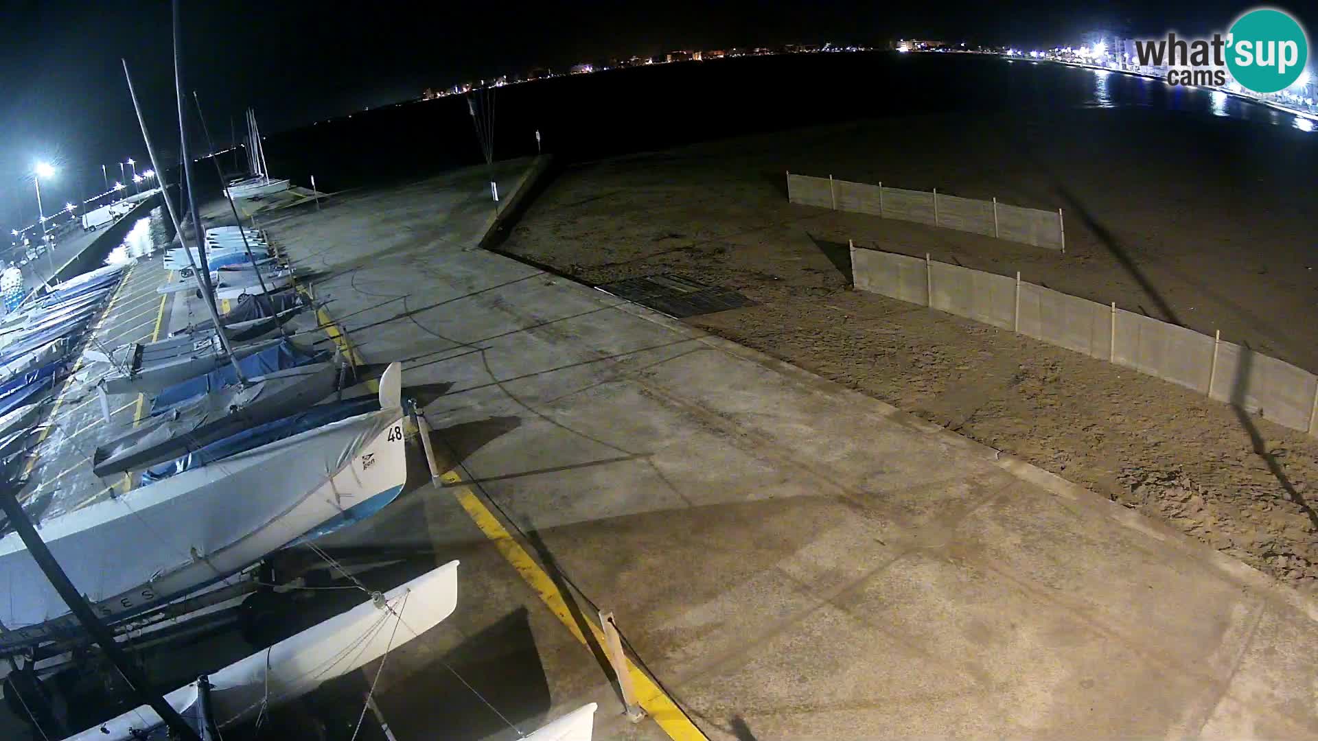 Roses webcam Port – Costa Brava – plage La Perola