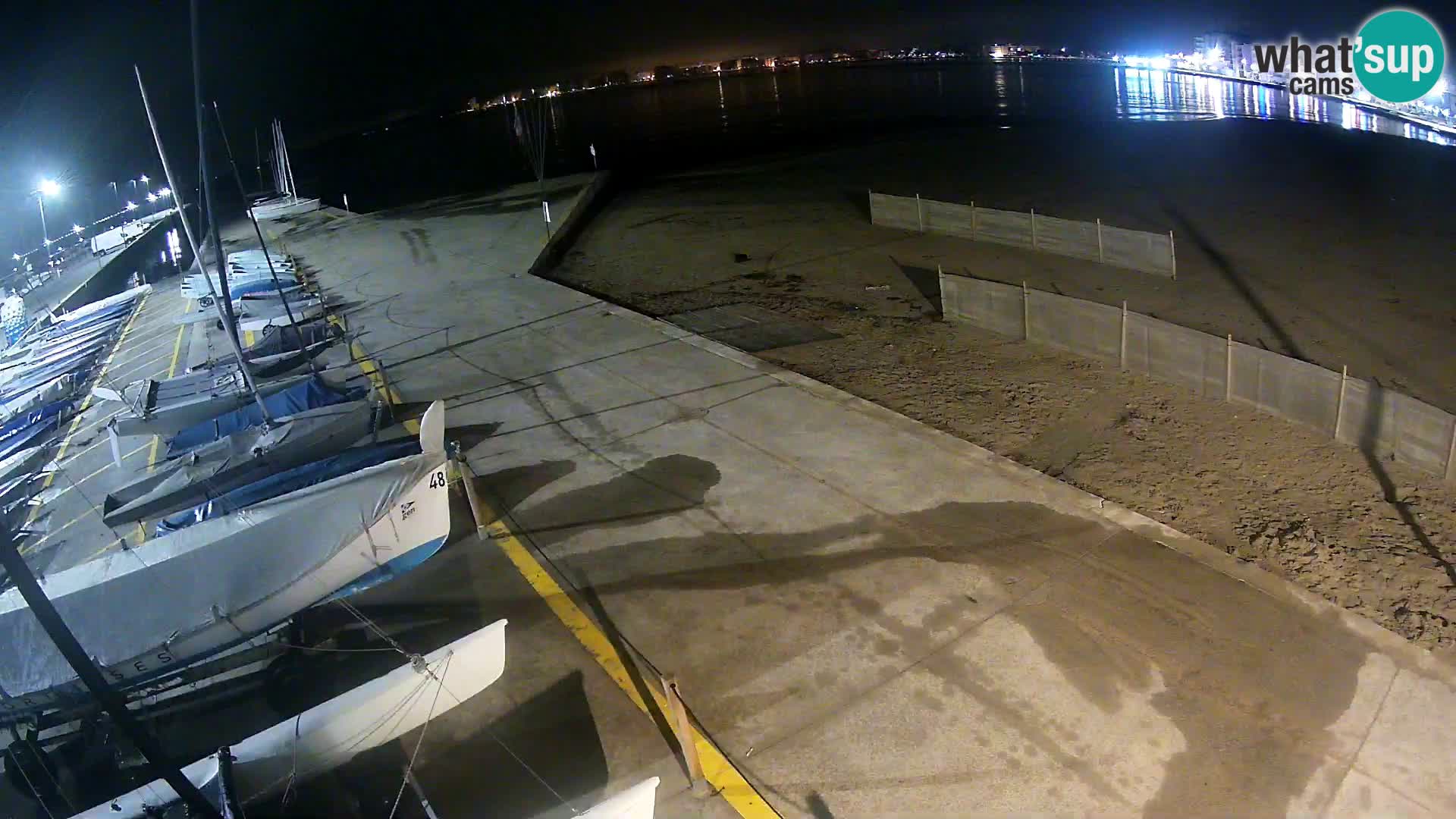 Webcam porto di Roses – Costa Brava – spiaggia La Perola