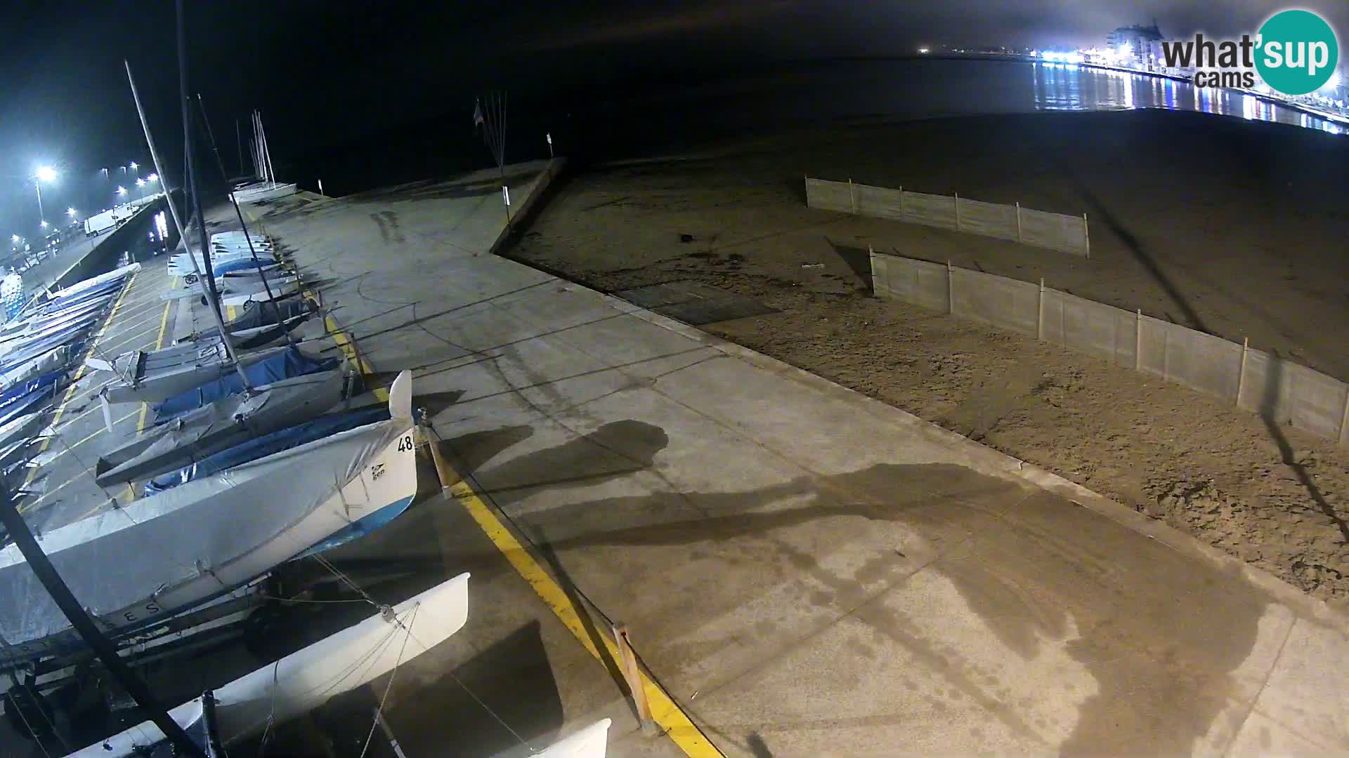 Roses webcam Port – Costa Brava – plage La Perola