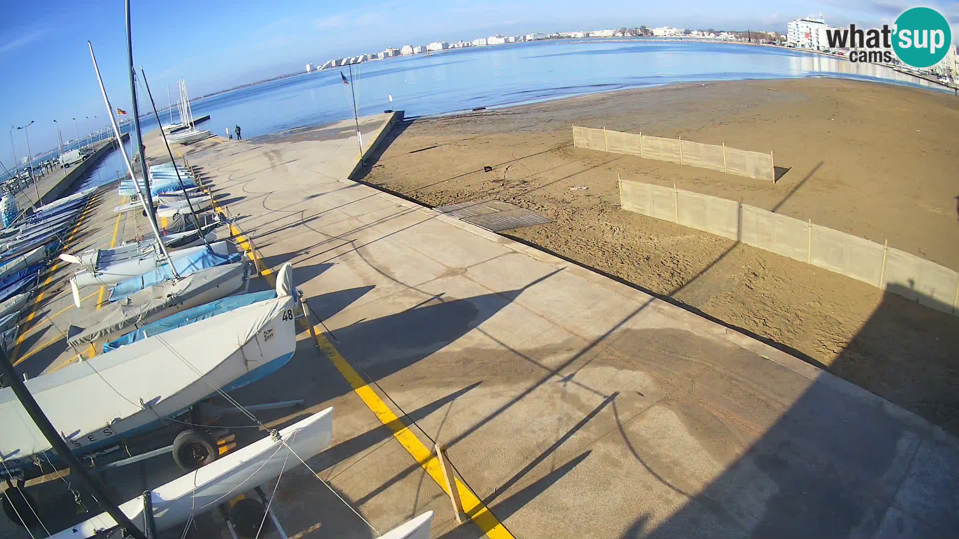 Webcam Hafen von Roses – Costa Brava – Strand La Perola