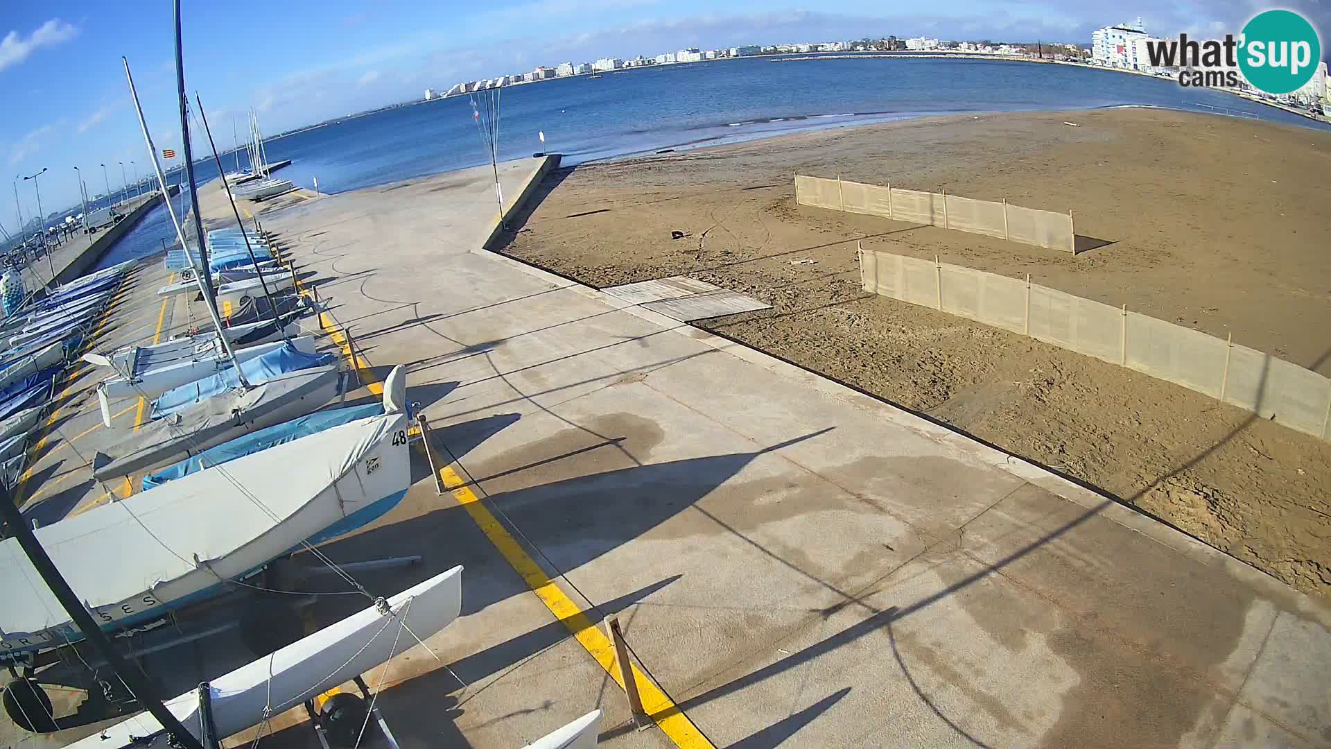 Webcam Port of Roses – Costa Brava – La Perola Beach