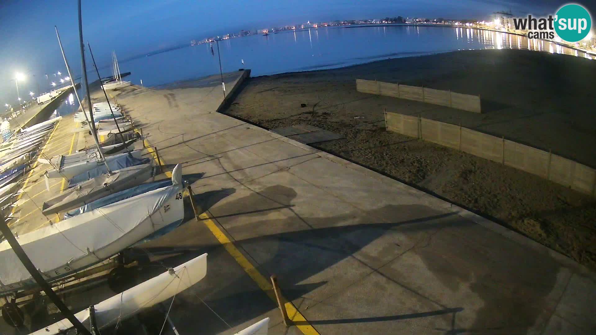 Webcam porto di Roses – Costa Brava – spiaggia La Perola