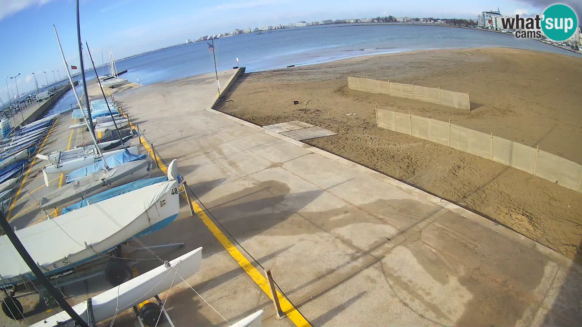 Webcam porto di Roses – Costa Brava – spiaggia La Perola