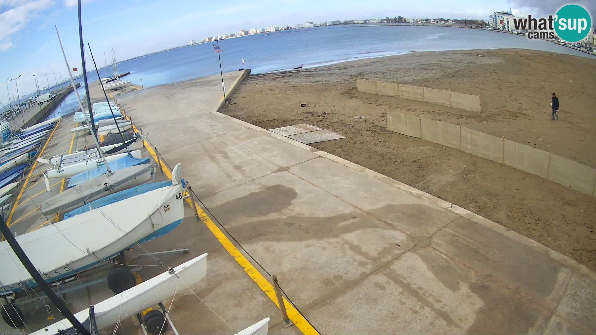 Webcam Hafen von Roses – Costa Brava – Strand La Perola